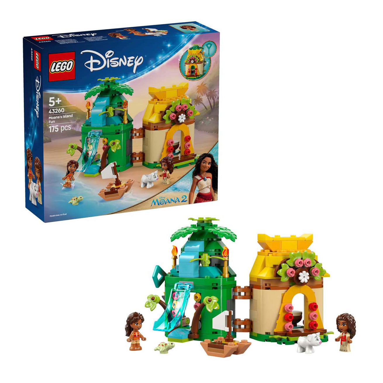 Lego disney princess 43260 vaiana's speeleiland