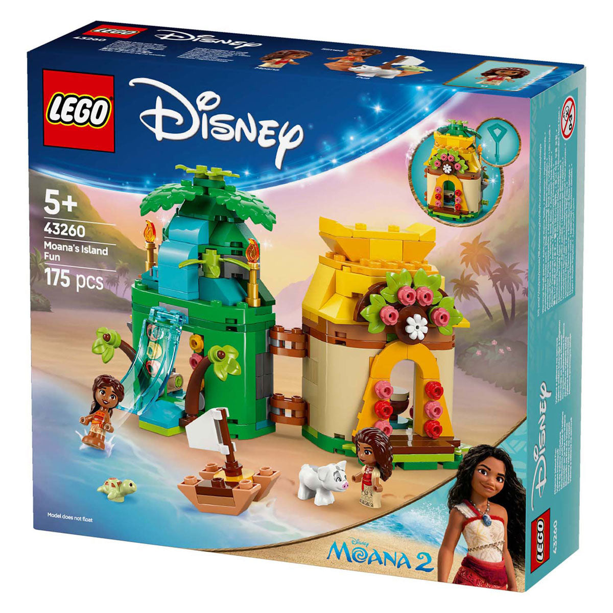 Lego disney princess 43260 vaiana's speeleiland