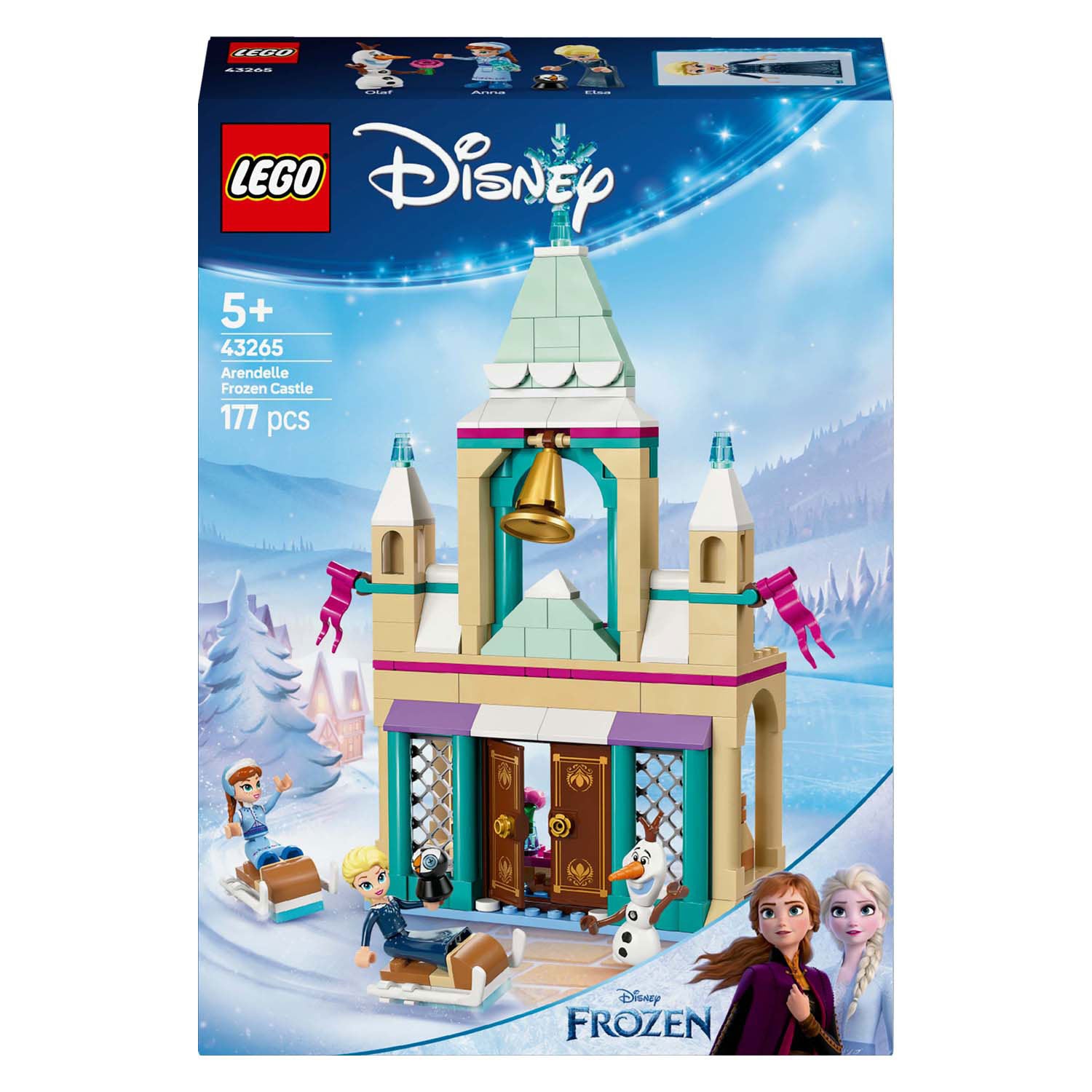 Lego disney princess 43265 frozen kasteel van arendelle
