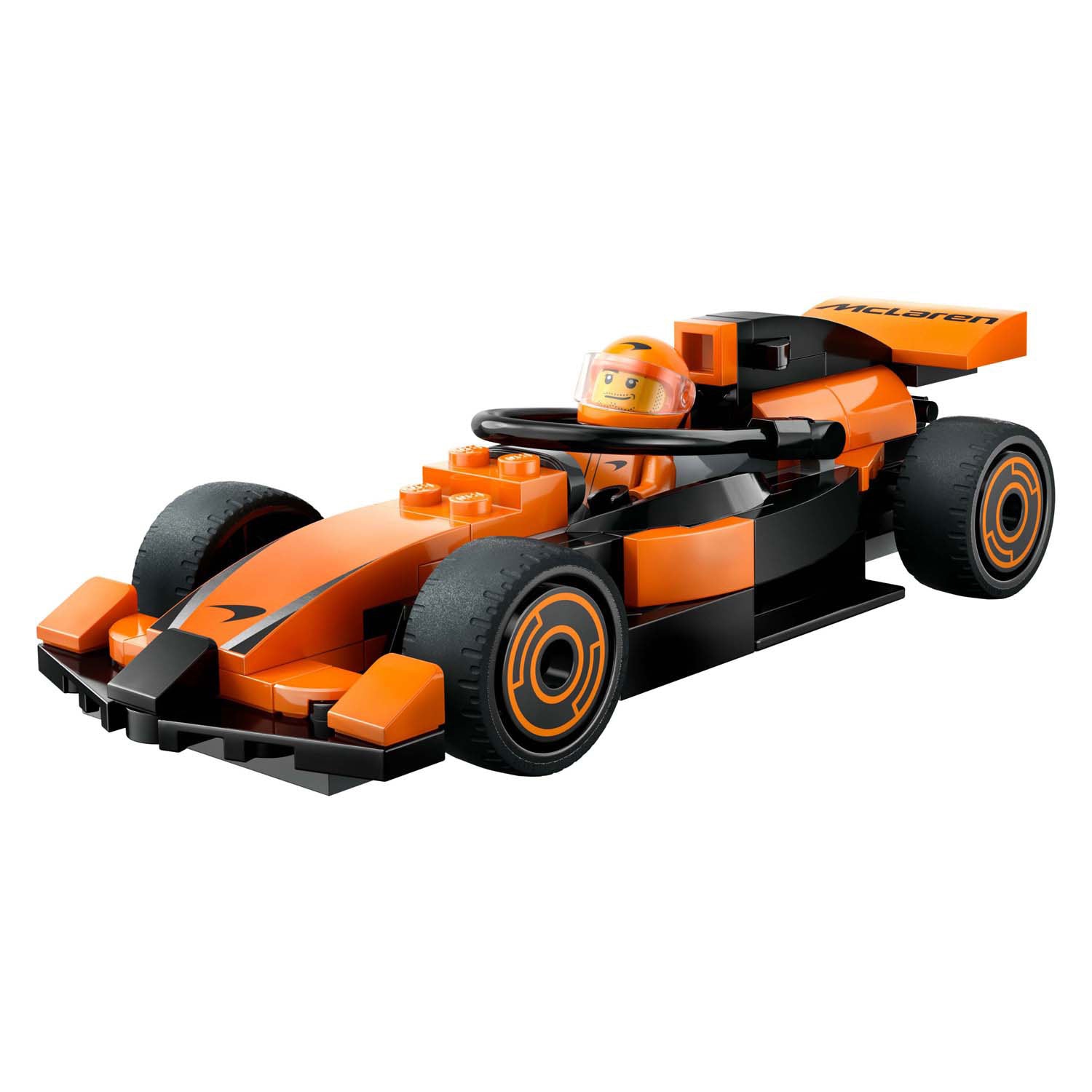 Lego city 60442 f1 coureur met mclaren racewagen