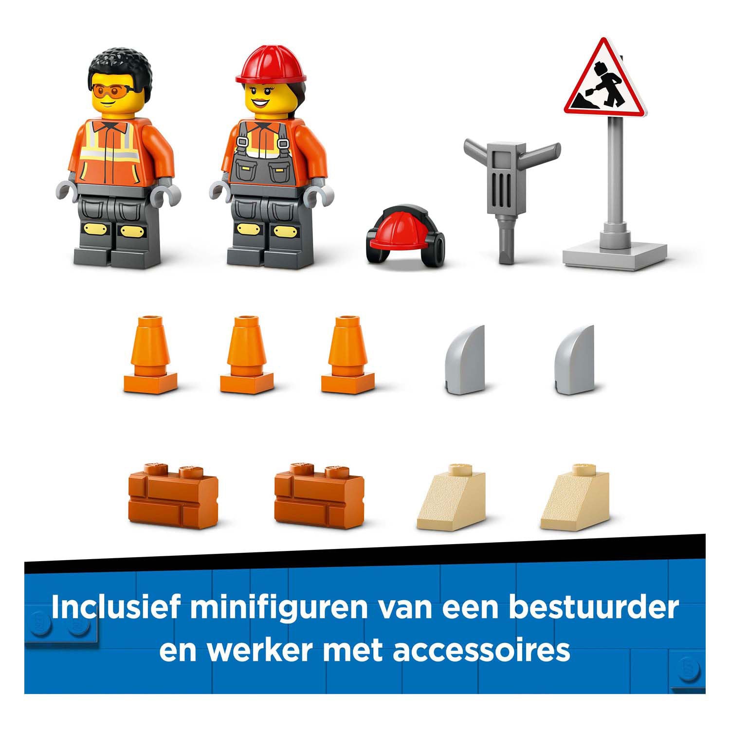 Lego city 60450 gele wiellader