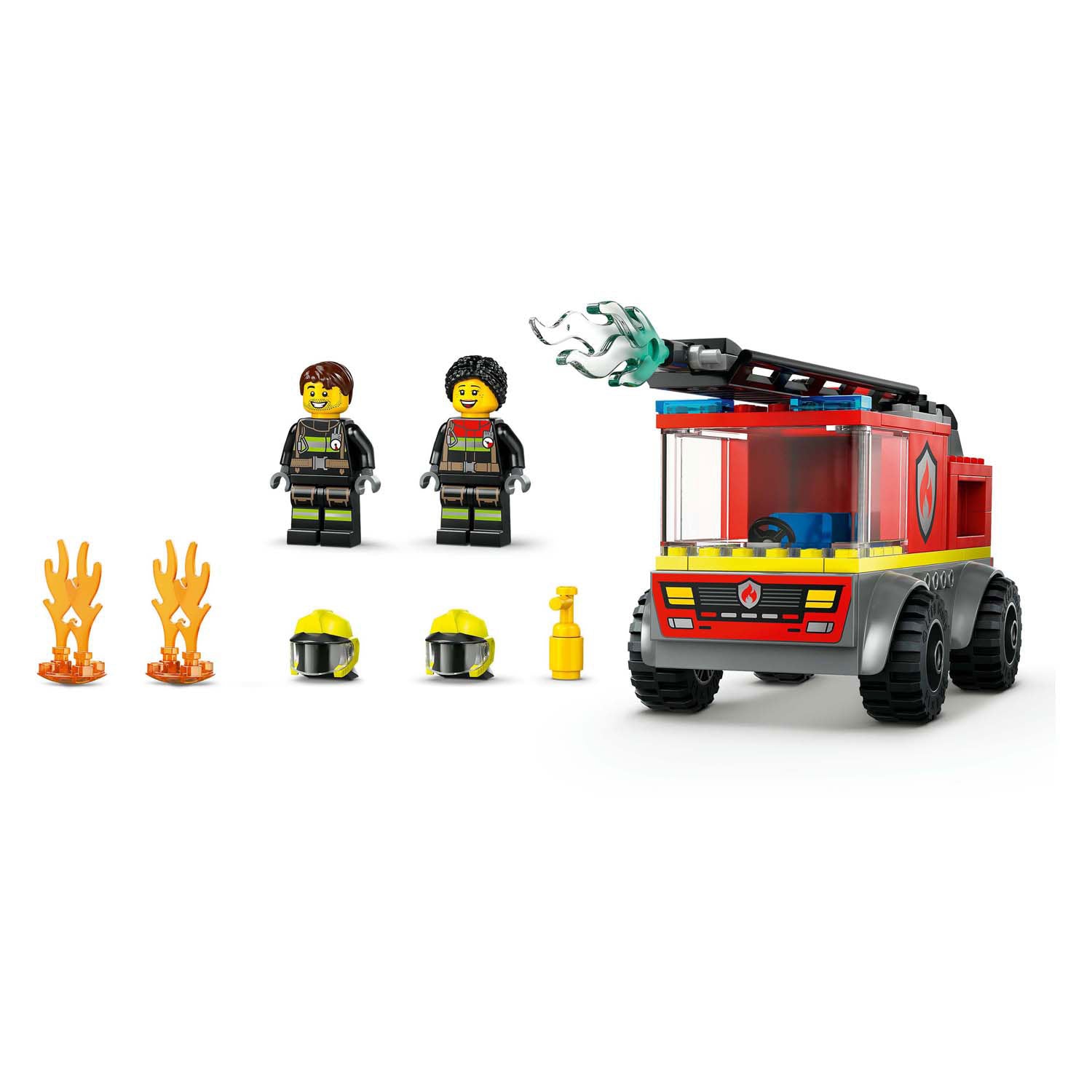 Lego city brandweerladderwagen met figuurtjes - 60463