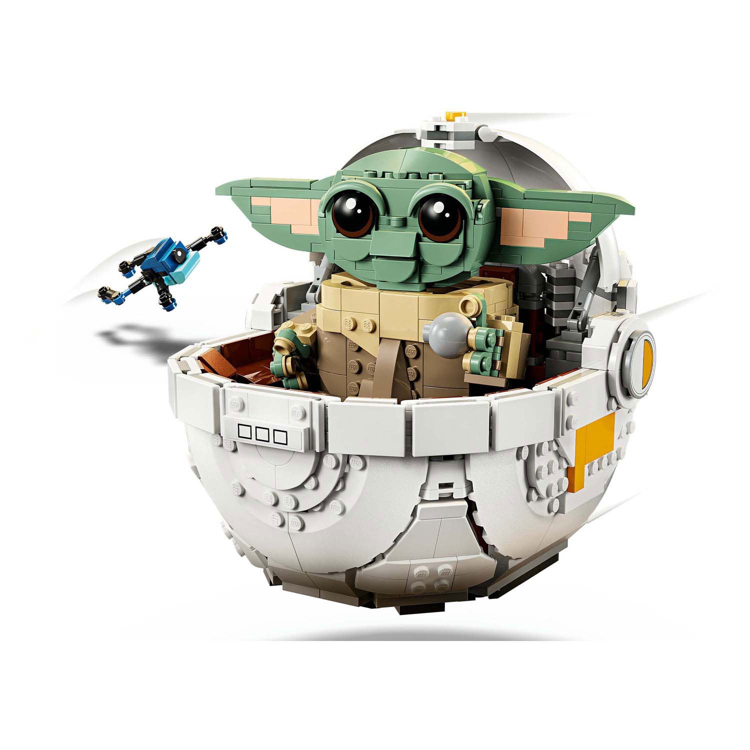 Lego star wars: the mandalorian™ grogu™ met zweefkinderwagen 75403