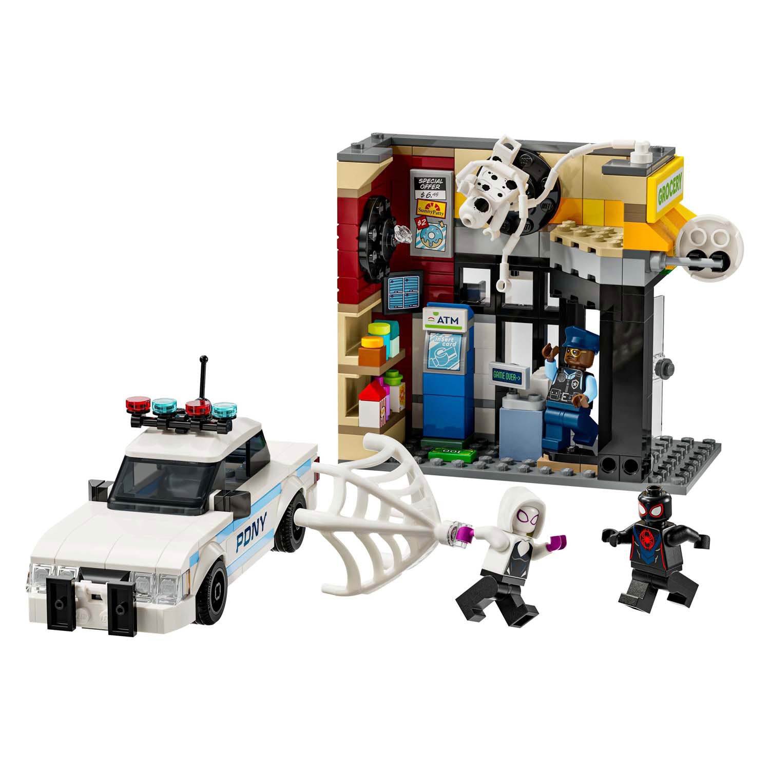 Lego superhelden 76311 spider-vers: mijlen moreel vs. de spot