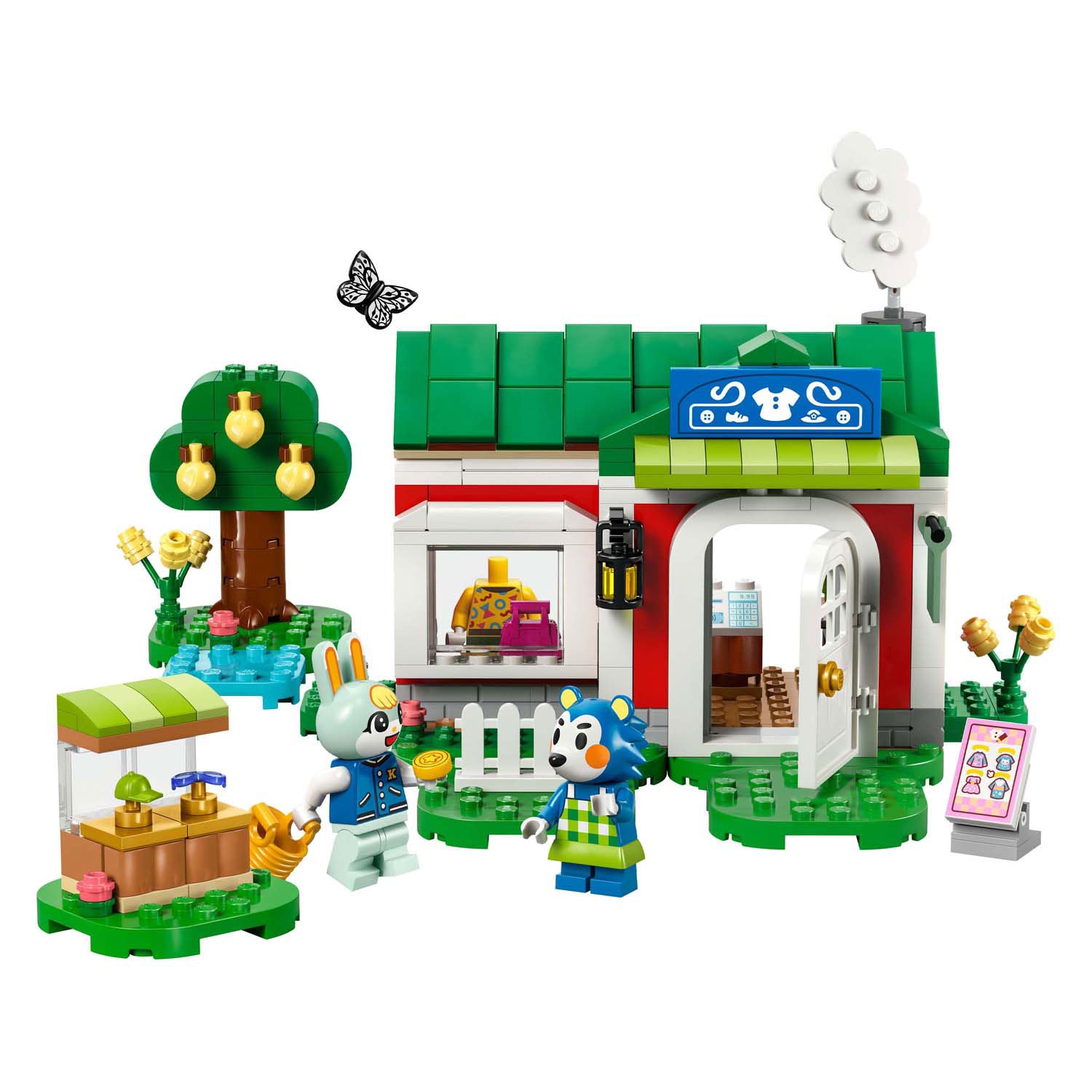 Lego Animal Crossing 77055 Kleermakerij van de zusjesable