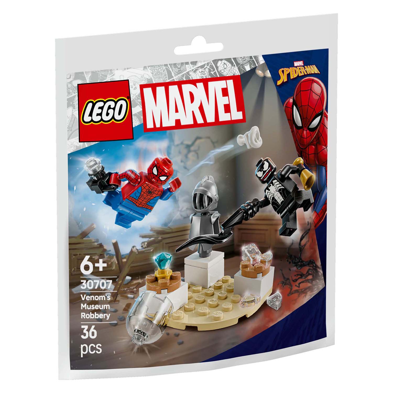 Lego superhelden 30707 venoms museuminbraak