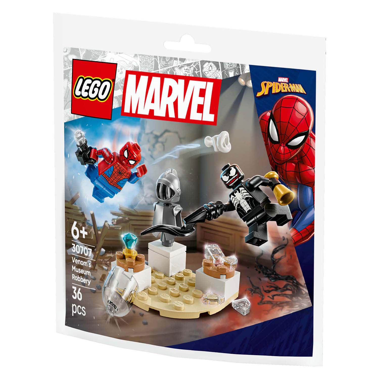 Lego superhelden 30707 venoms museuminbraak