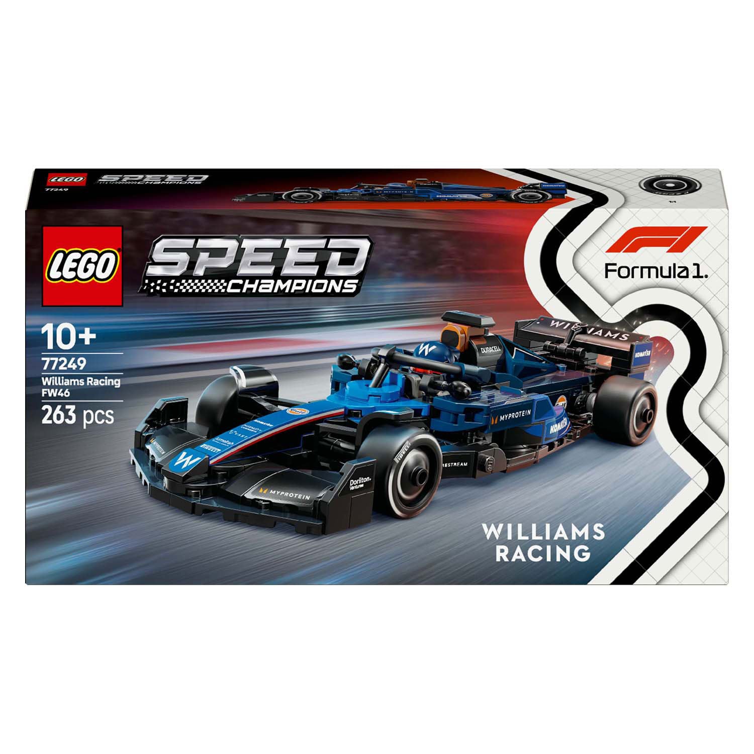 Lego speedkampioenen 77249 williams racing fw46 f1 racewagen
