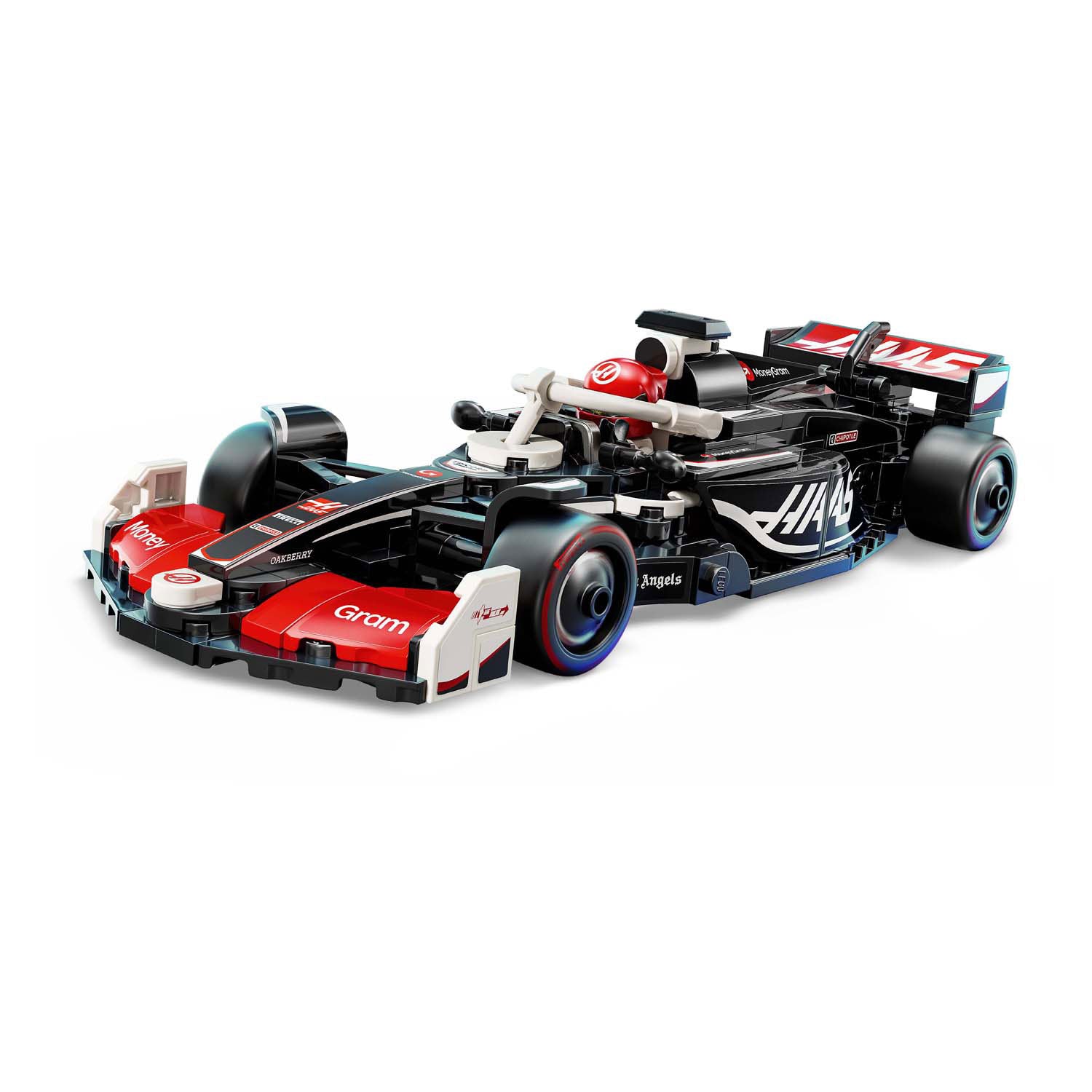 Lego speed champions 77250 moneygram haas f1 team vf-24 racewagen