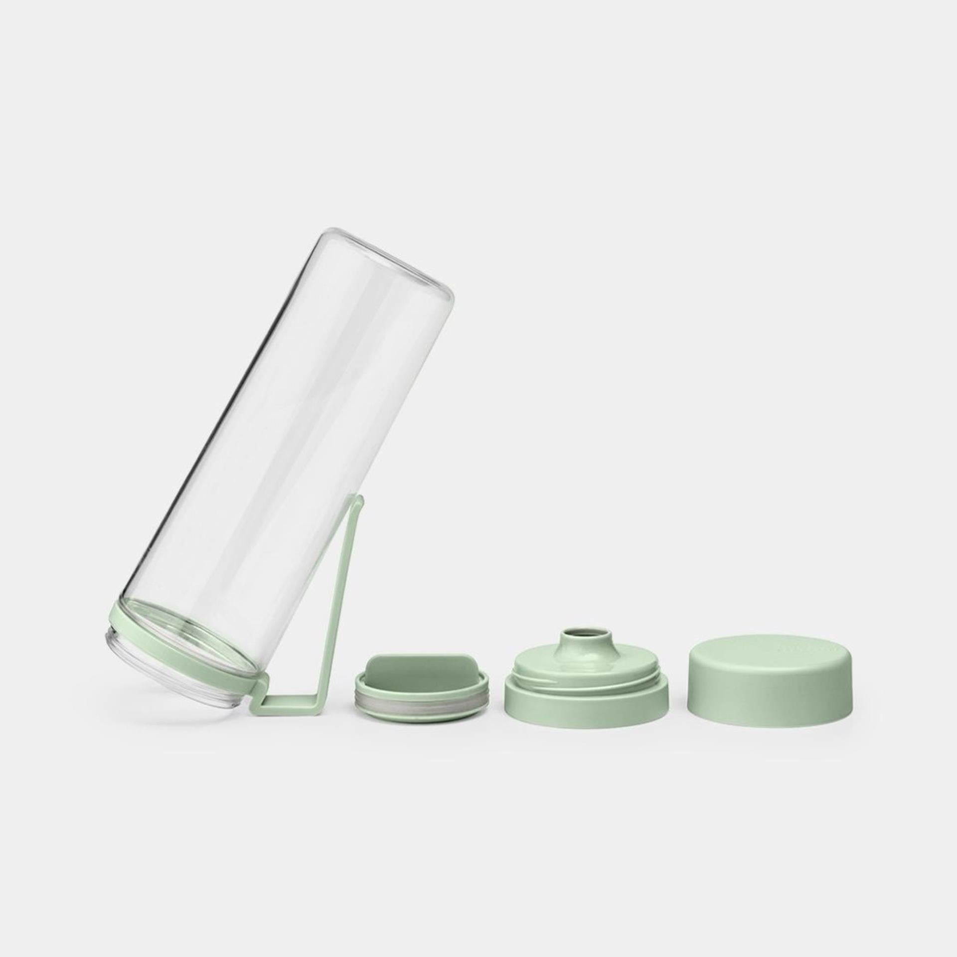 Brabantia waterflesjes bevatten 0,5l jadegroen