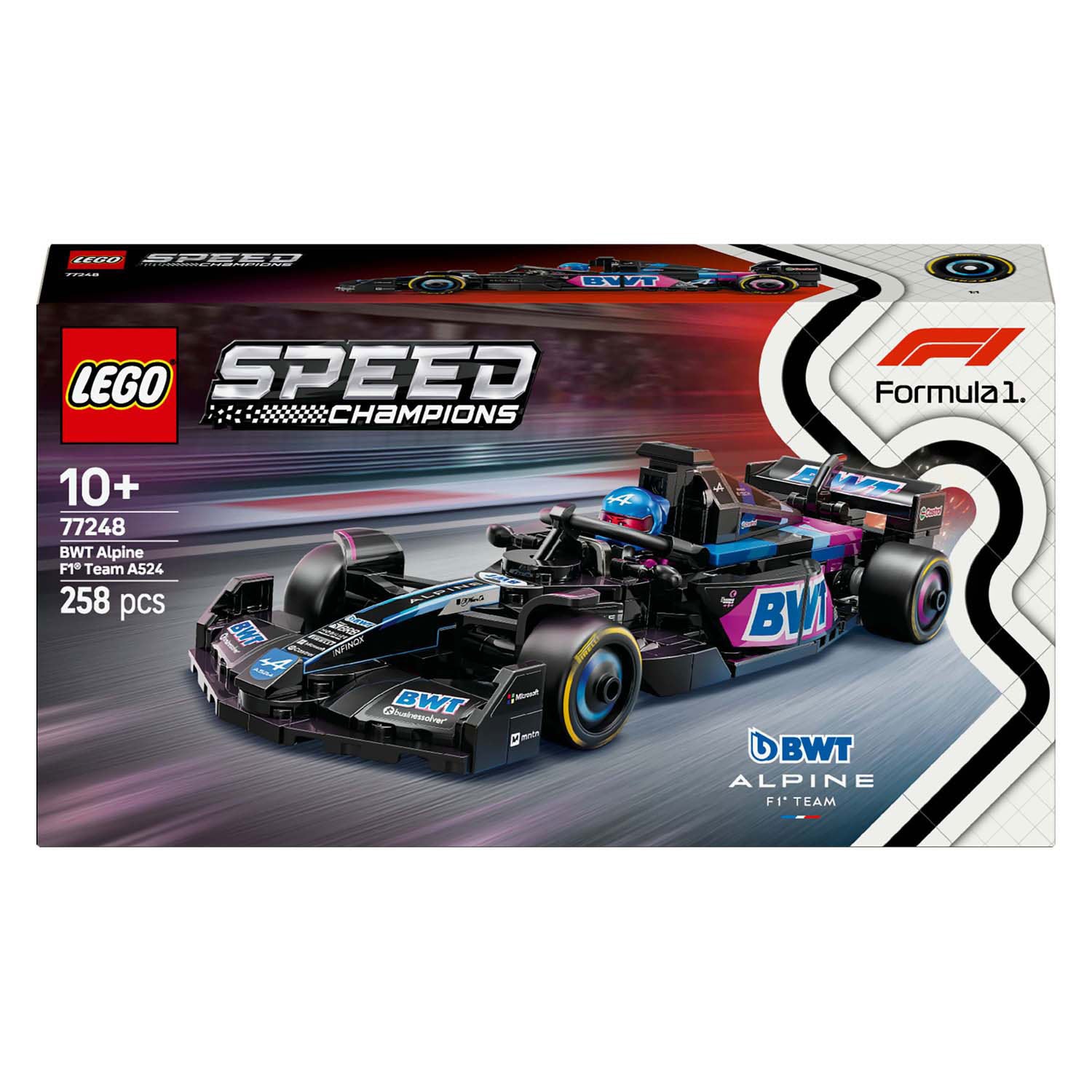 Lego speedkampioenen 77248 bwt alpine f1 team a524 racewagen