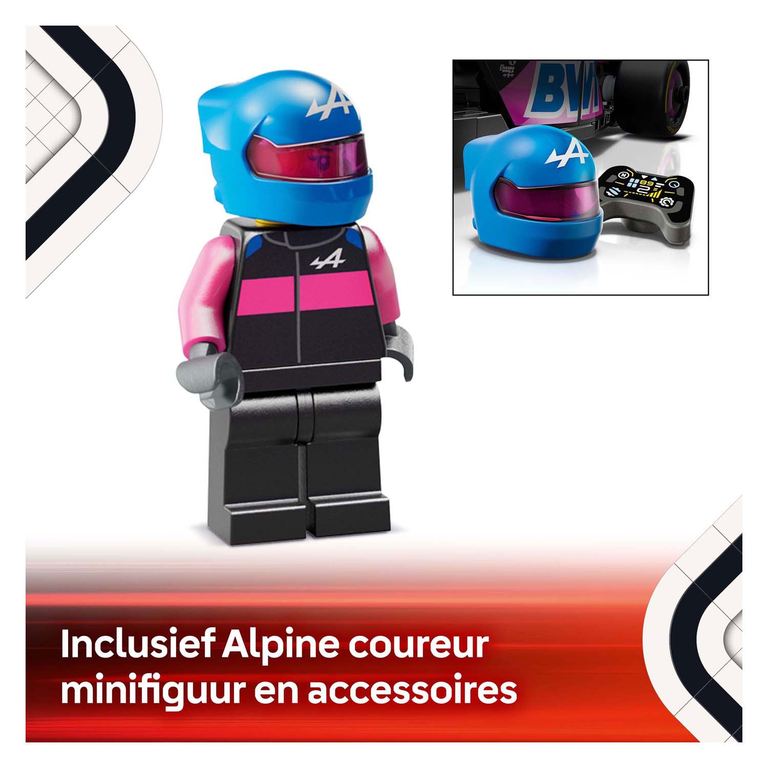 Lego speedkampioenen 77248 bwt alpine f1 team a524 racewagen