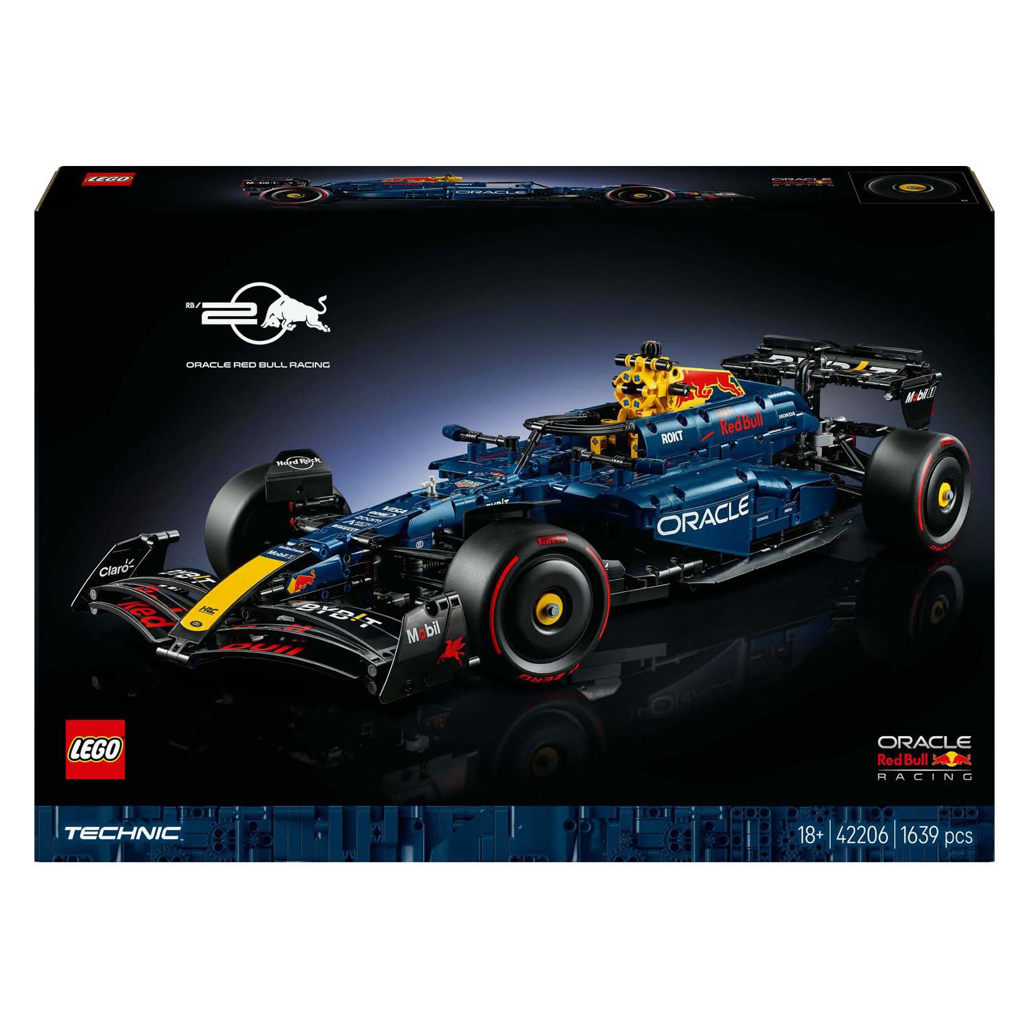 Lego technic 42206 oracle red bull racing rb20 f1 auto