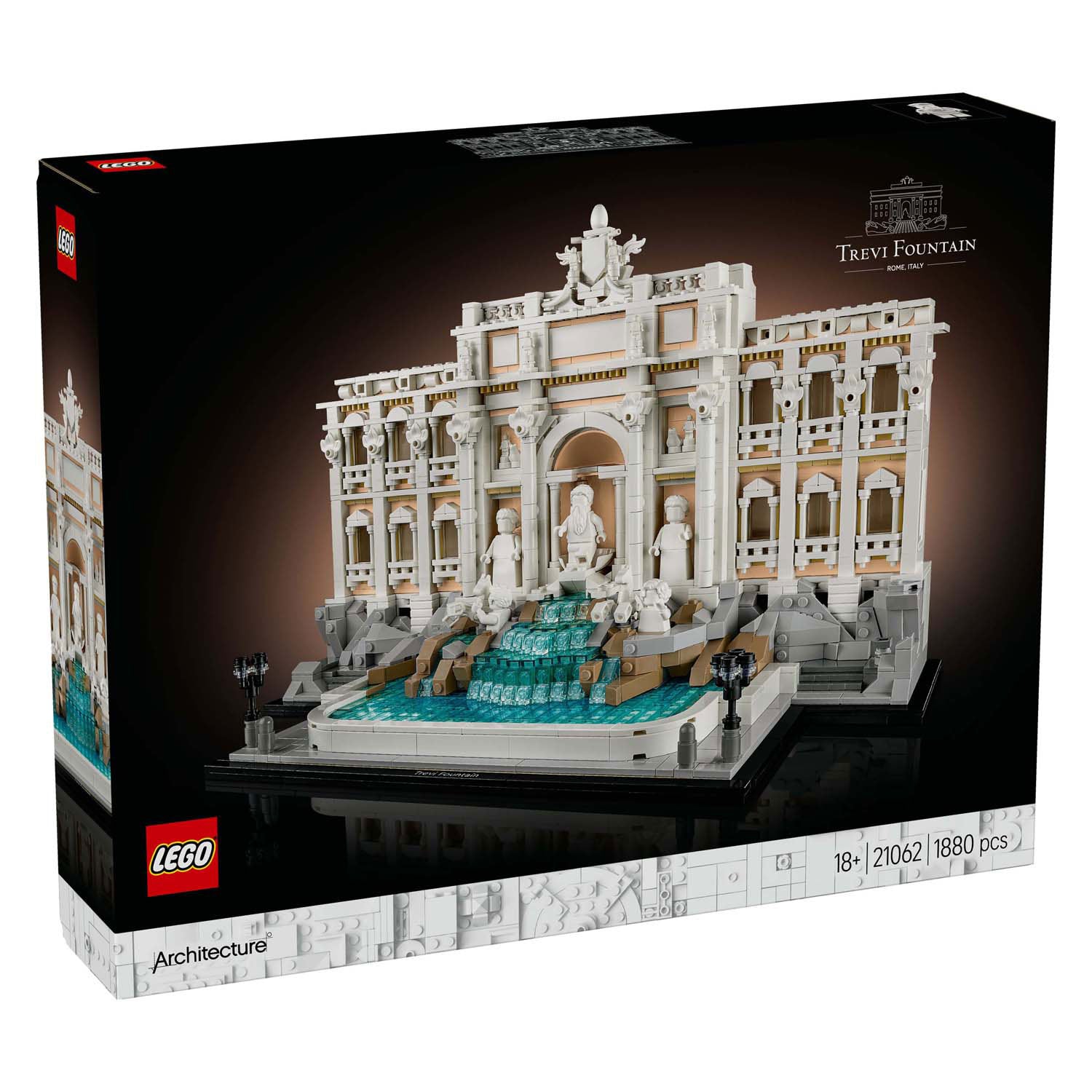 Lego architectuur 21062 trevifontein