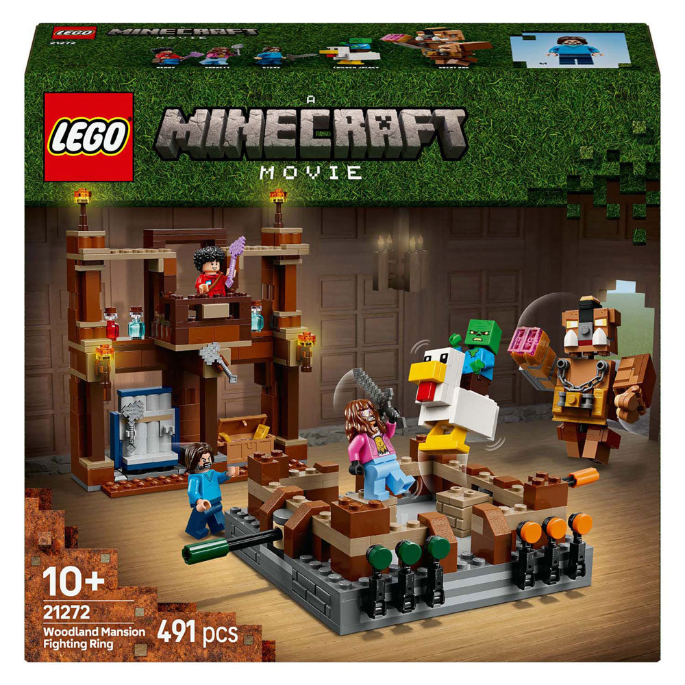 Lego minecraft de arena bij het boslandhuis - 21272
