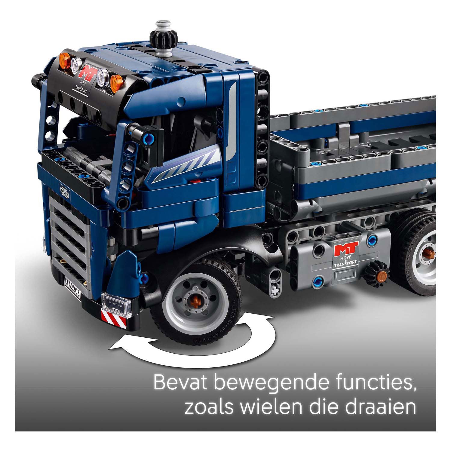 Lego technic 42203 vrachtwagen met kiepfunctie