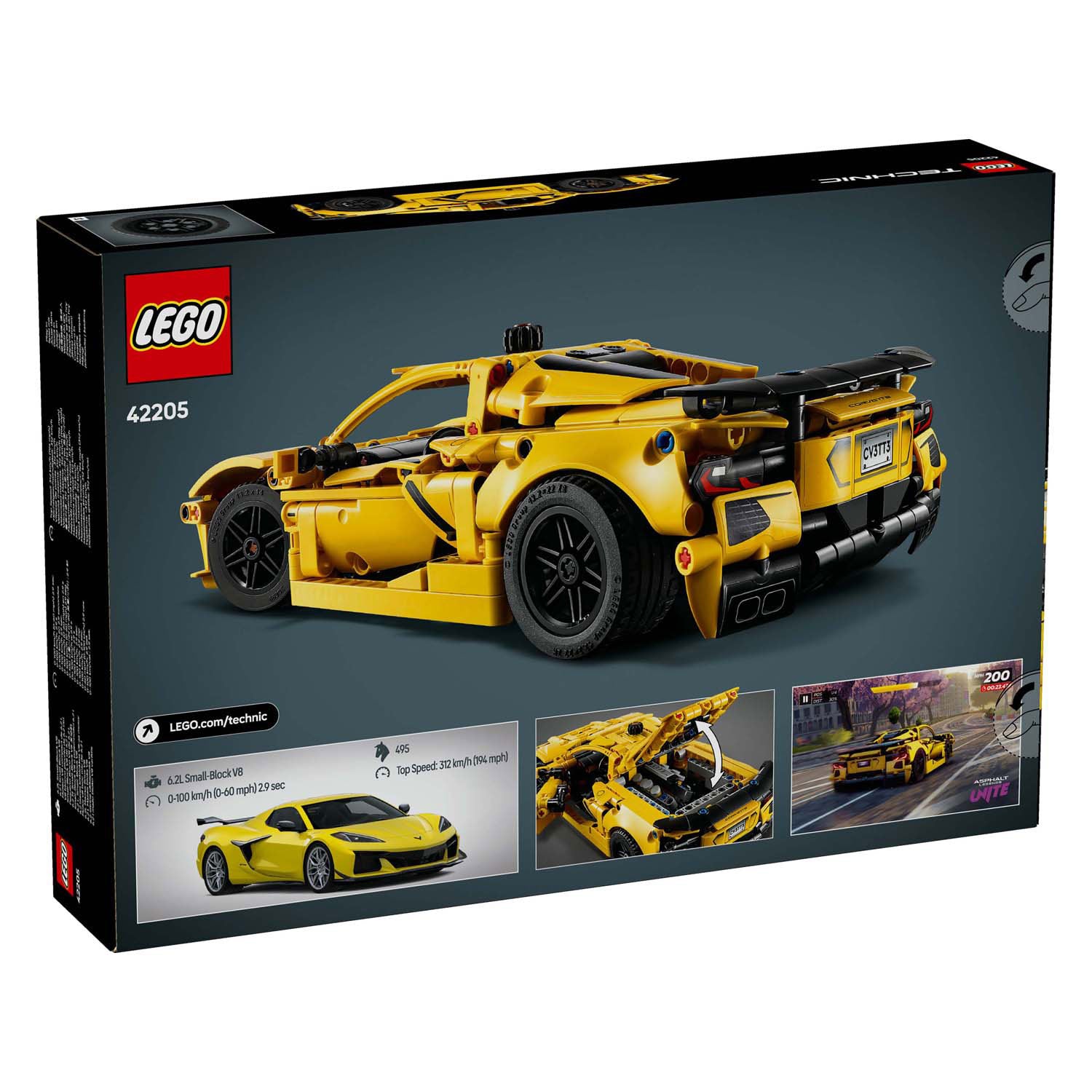 Lego Technic 42205 Chevrolet Corvette Stingray