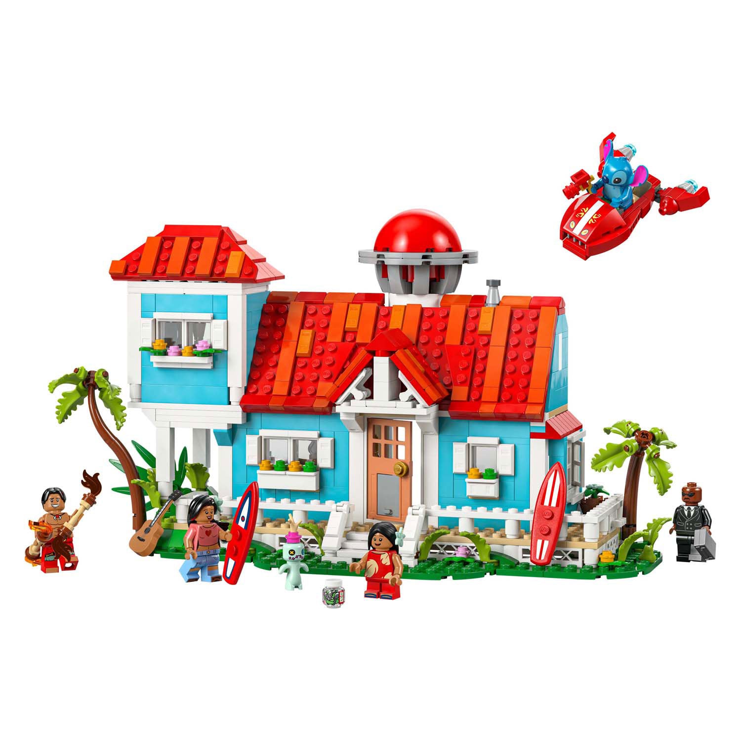Lego ® disney lilo en stitch strandhuis - 43268