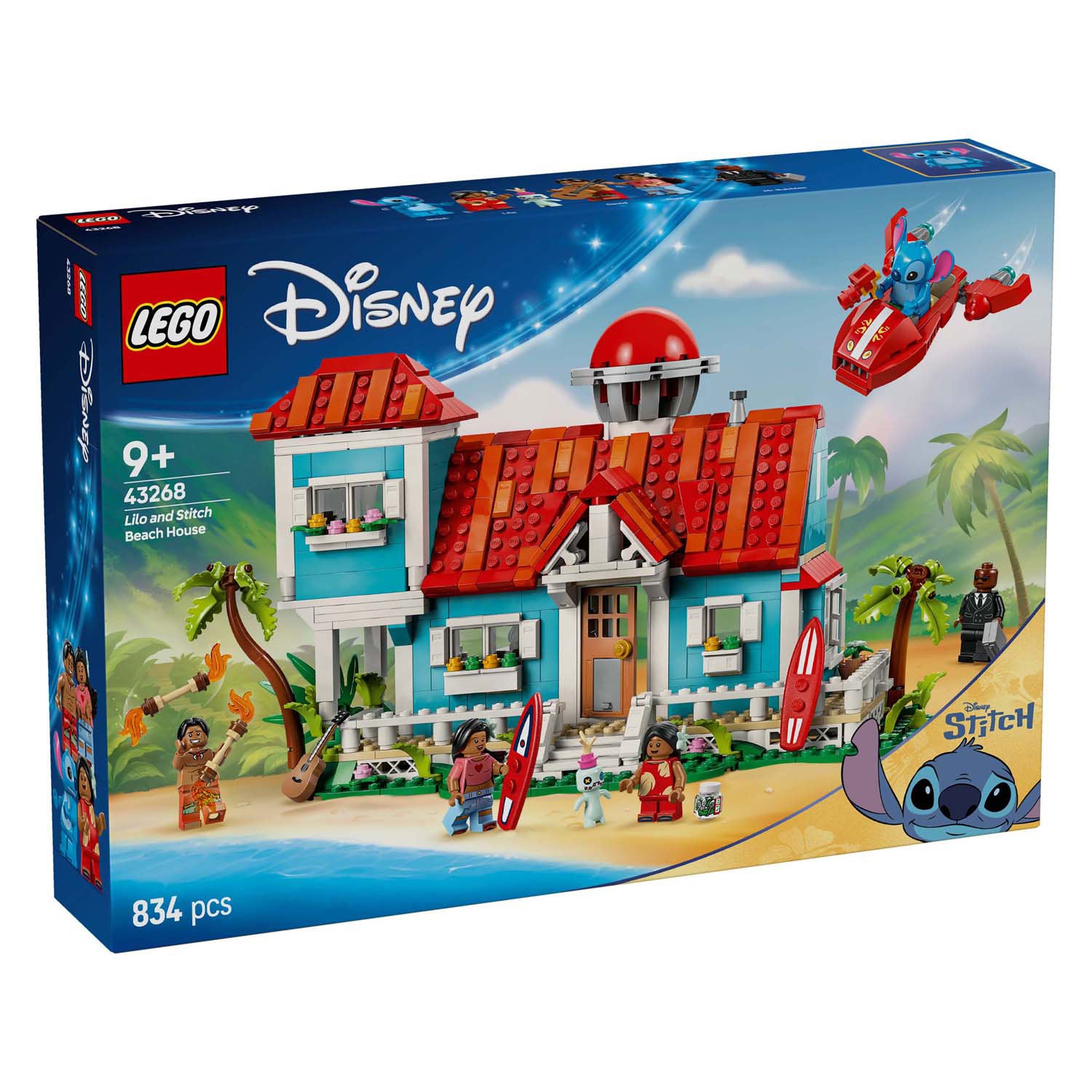 Lego ® disney lilo en stitch strandhuis - 43268