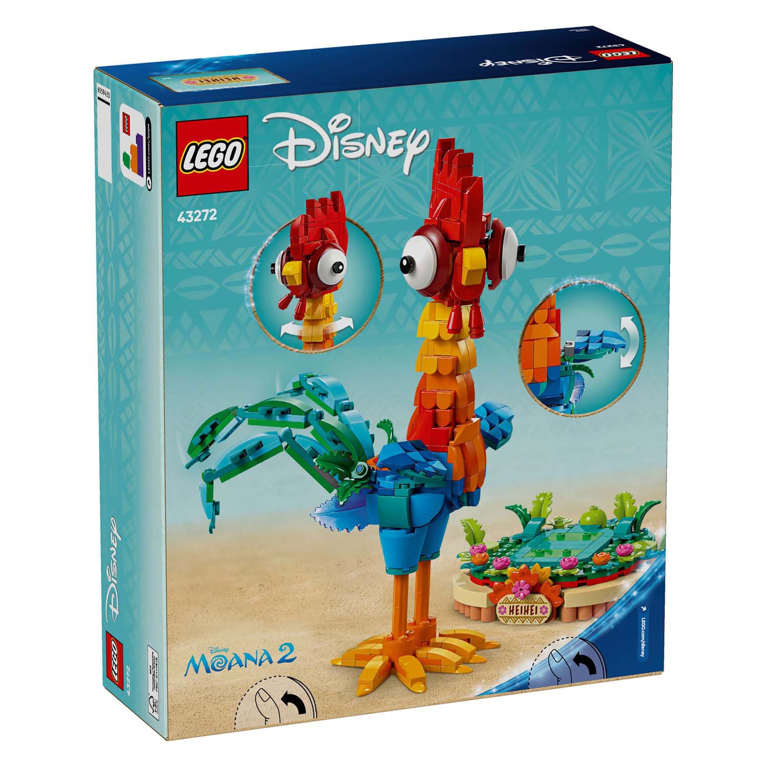 Lego disney vaiana 2 heihei - 43272