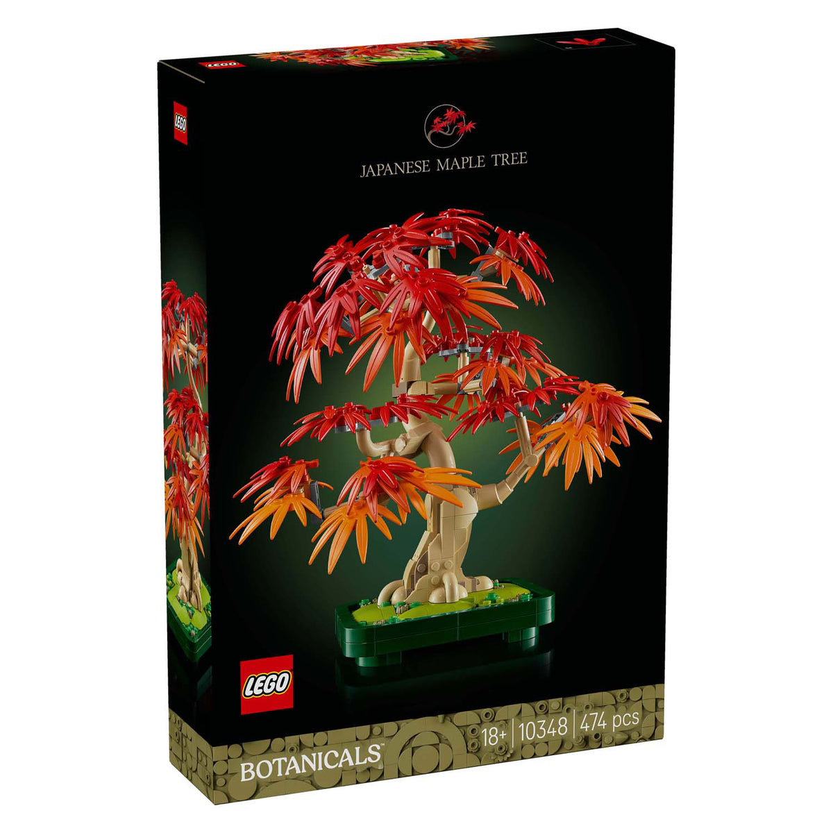 Lego the botanical collection - japanse esdoorn bonsaiboompje constructiespeelgoed (10348)