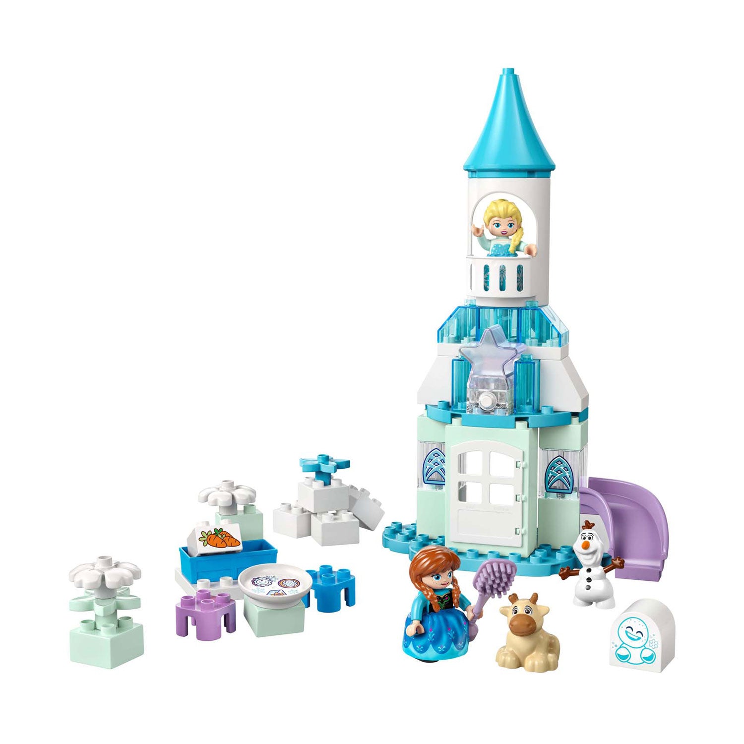 Disney lego 10455 duplo anna en elsa's bevroren kasteelfeest