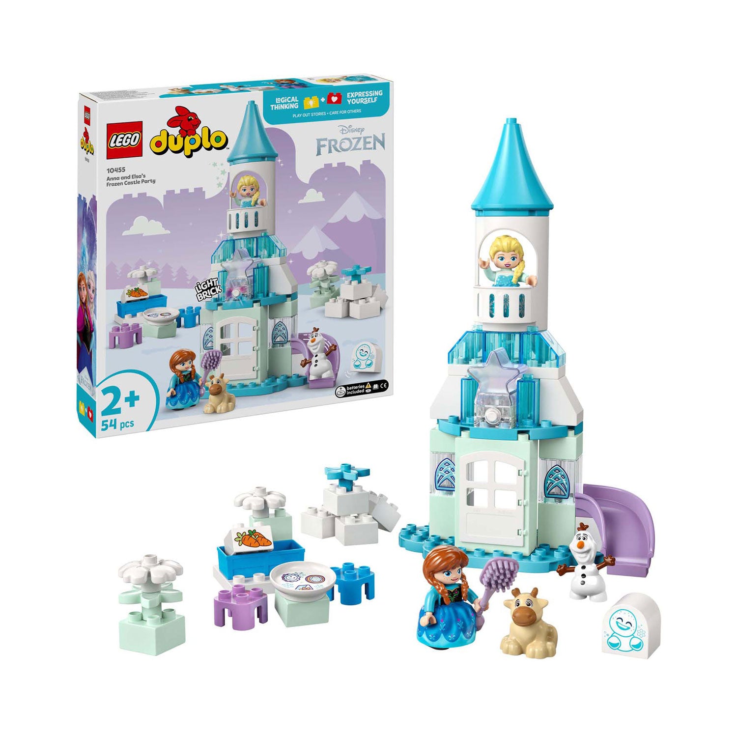 Lego duplo 10455 anna en elsa's frozen kasteelfeest
