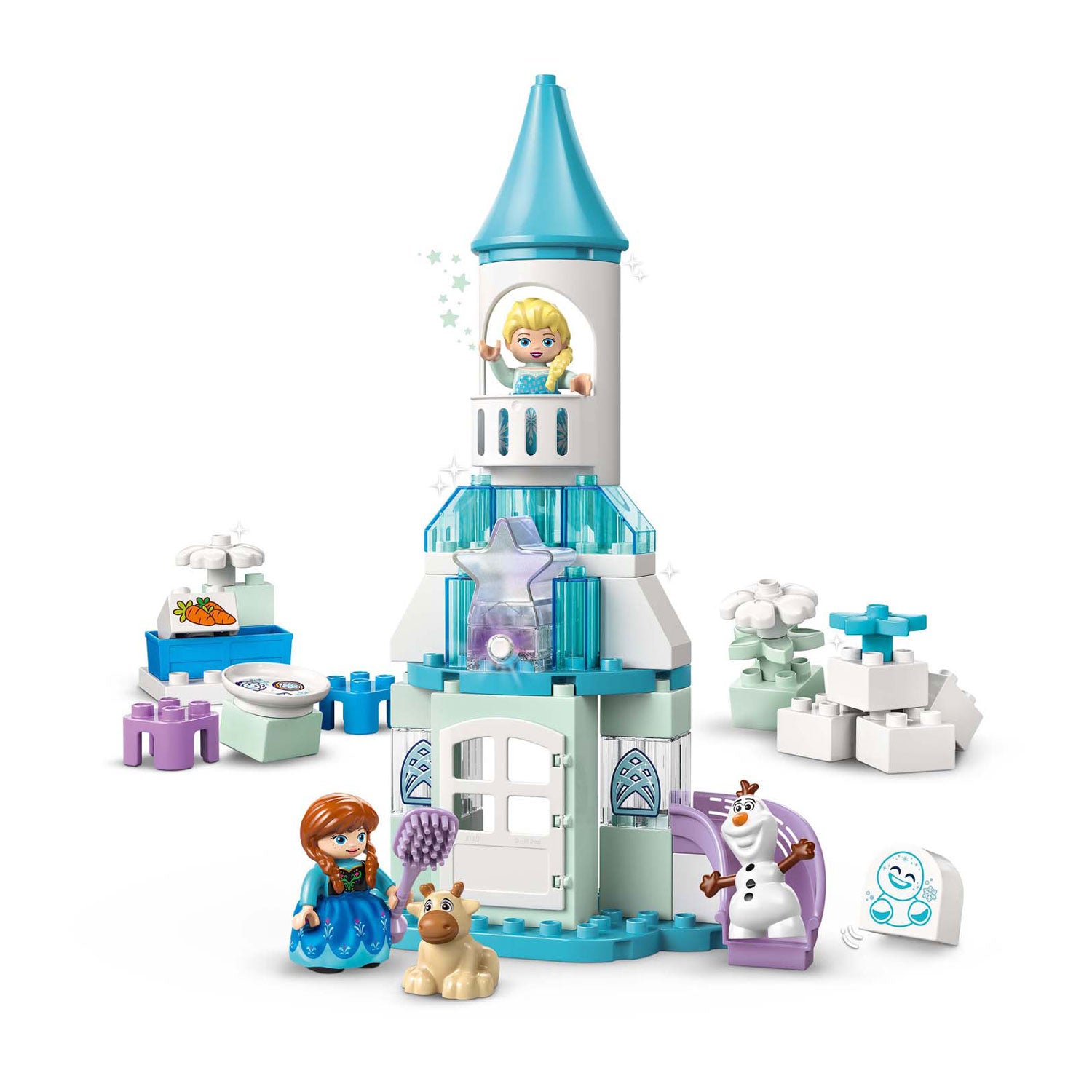 Disney lego 10455 duplo anna en elsa's bevroren kasteelfeest