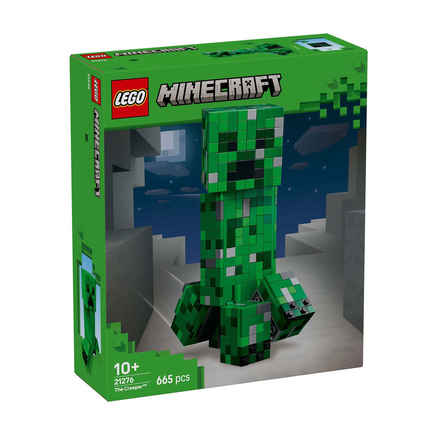 Lego minecraft de creeper actiefiguur bouwpakket - 21276