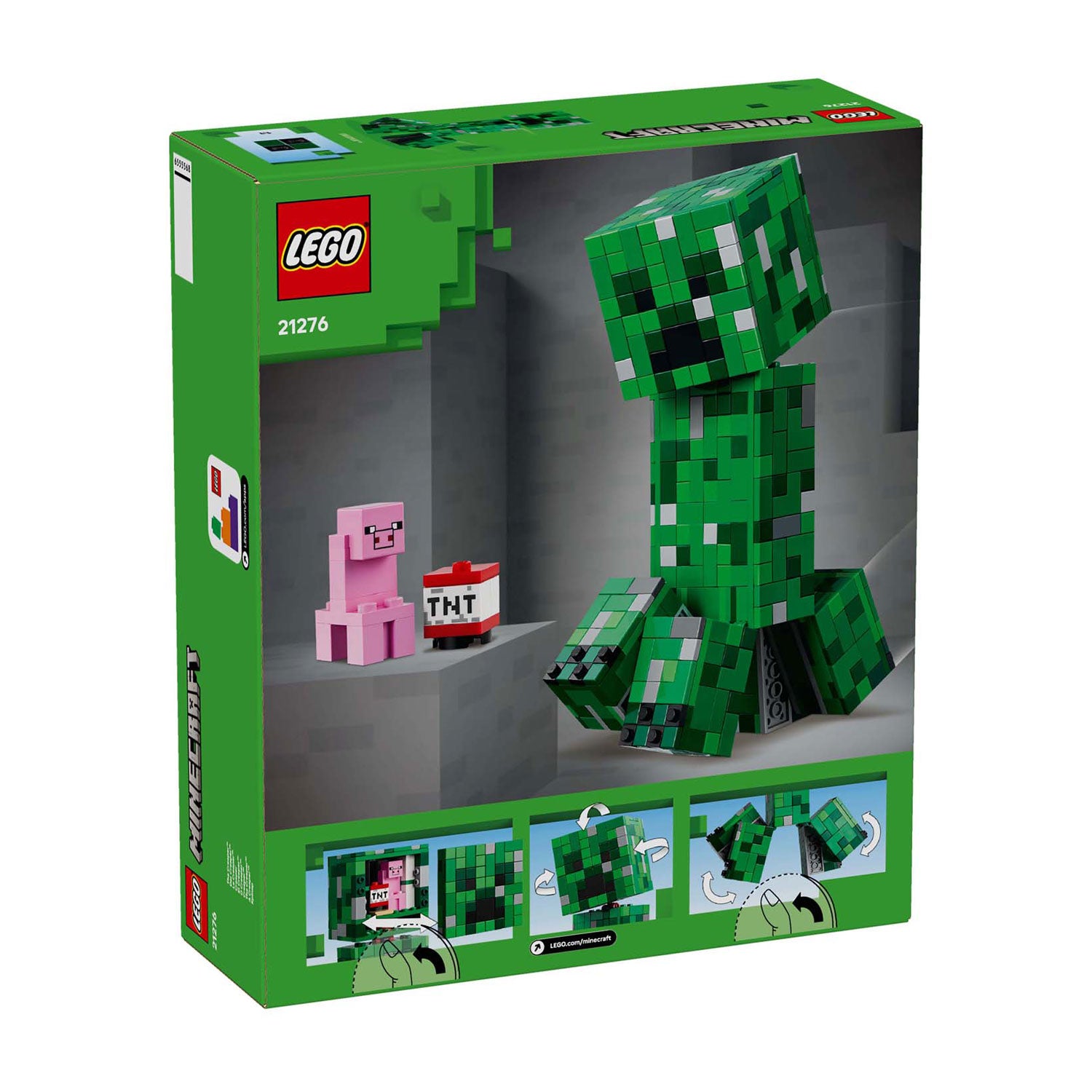 Lego minecraft 21276 de creeper