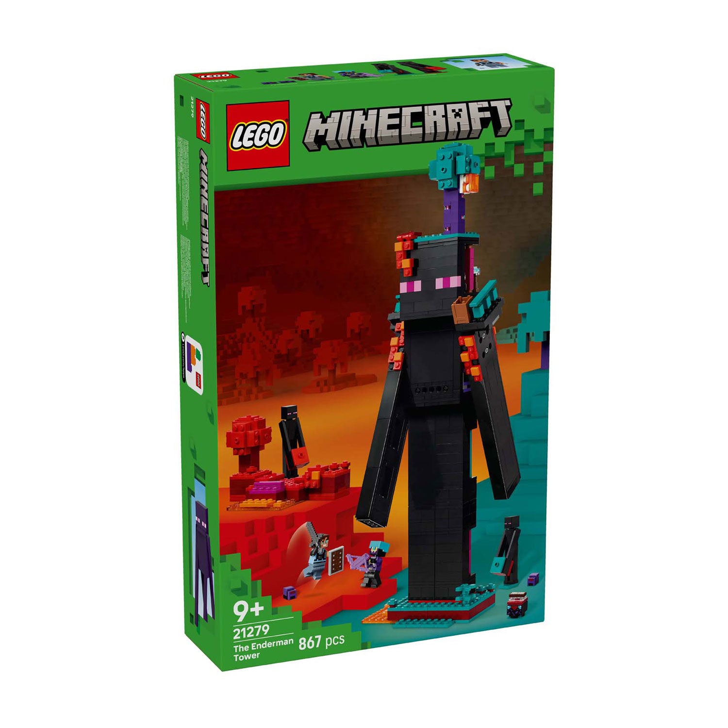 Lego minecraft 21279 de enderman toren