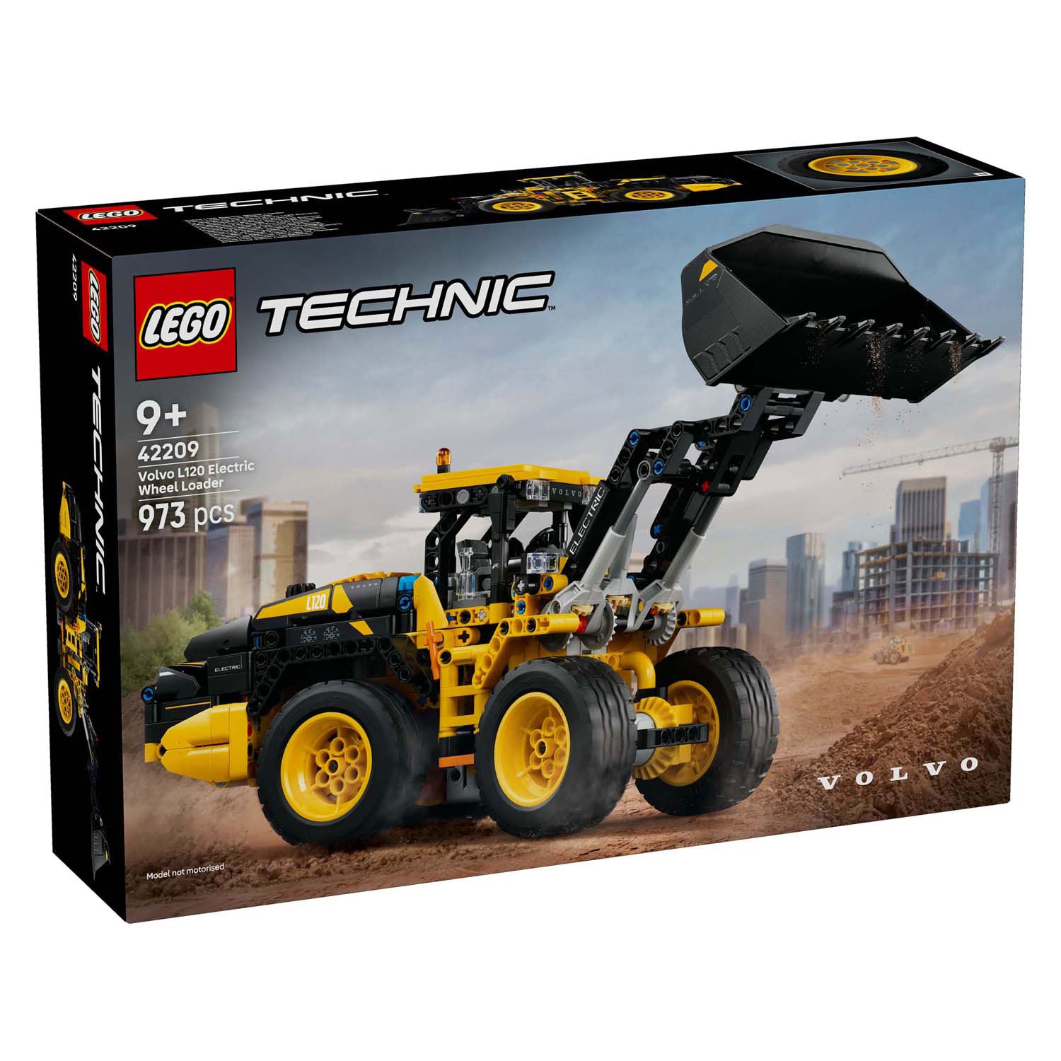 Lego technic 42209 volvo l120 electric wiellader