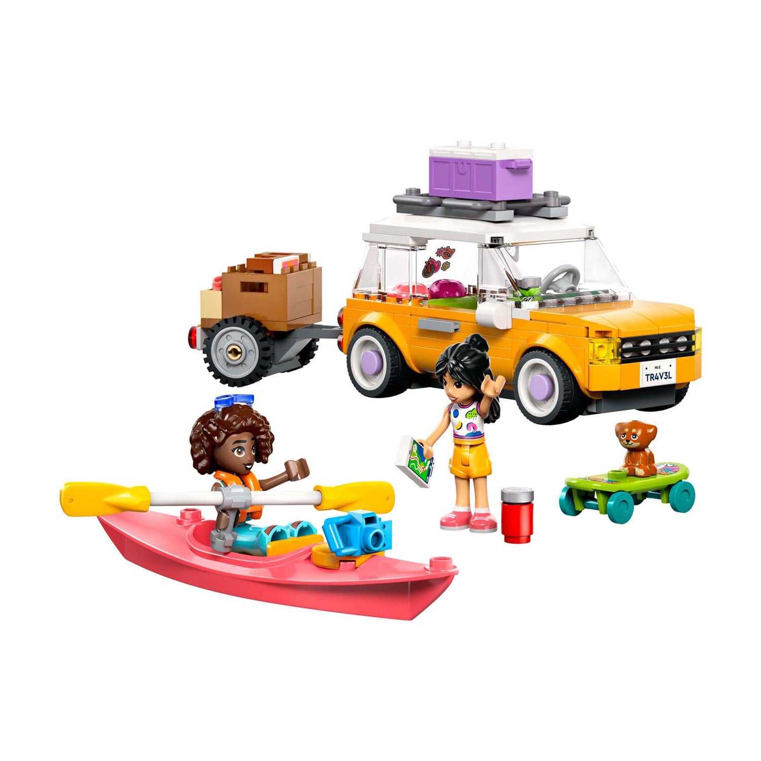 Foto lego 42659 vrienden samen op roadtrip