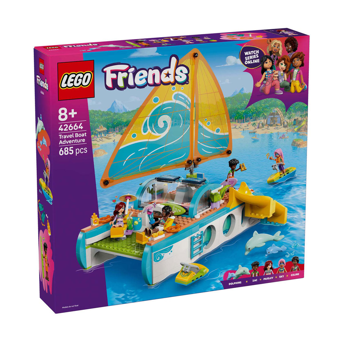 Lego 42664 Friends avontuurlijke bootreis