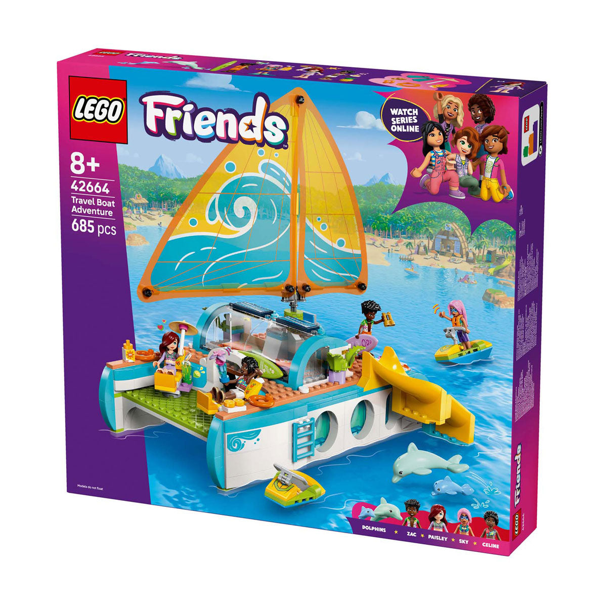 Lego 42664 Friends avontuurlijke bootreis