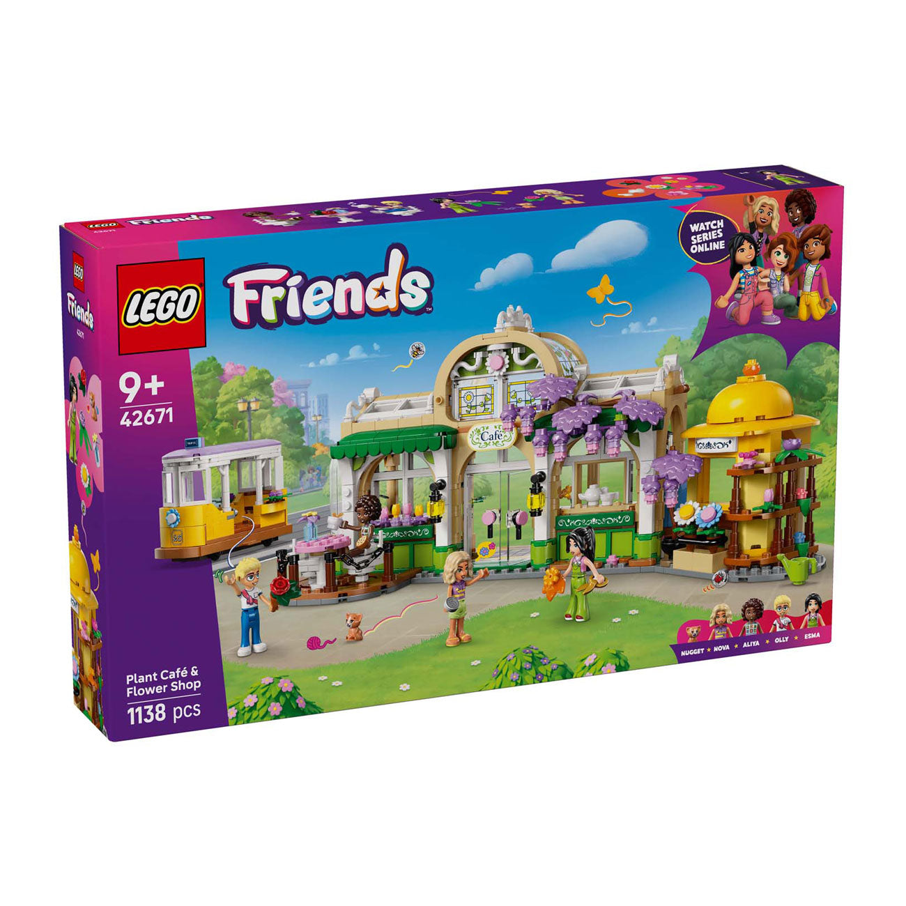 Lego 42671 Friends plantencafé en bloemenwinkel