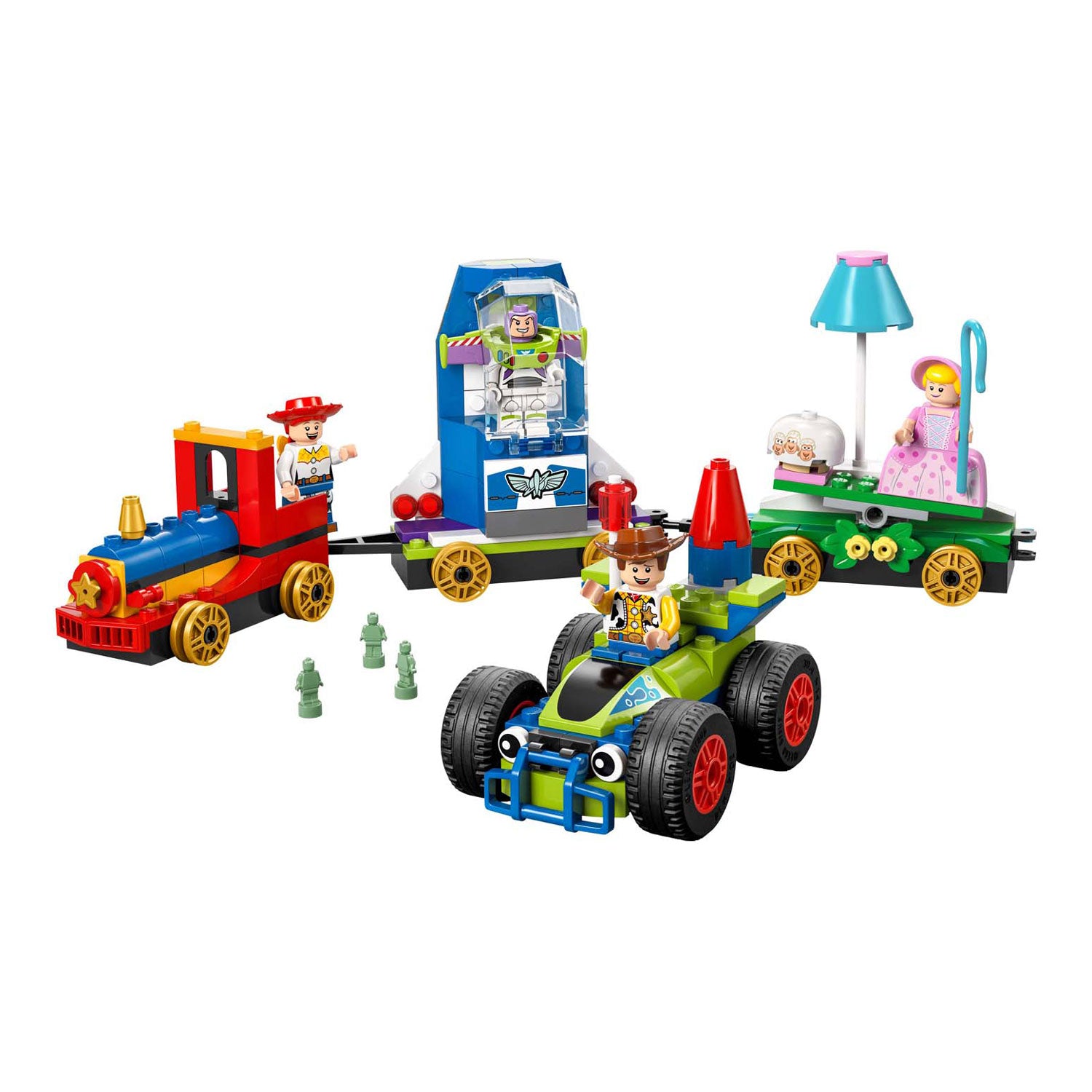 Lego disney en pixar's toy story feesttrein en rc auto set - 43264