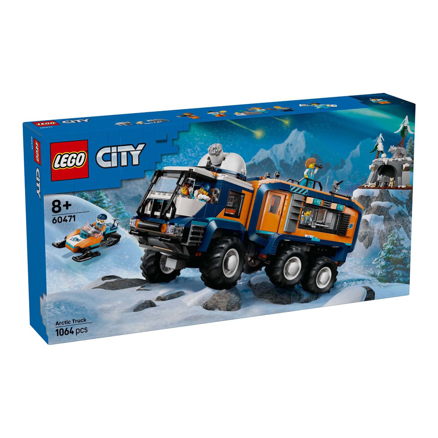 Abi lego 60471 stadsverkenning laboratoriumtruck op de noordpool