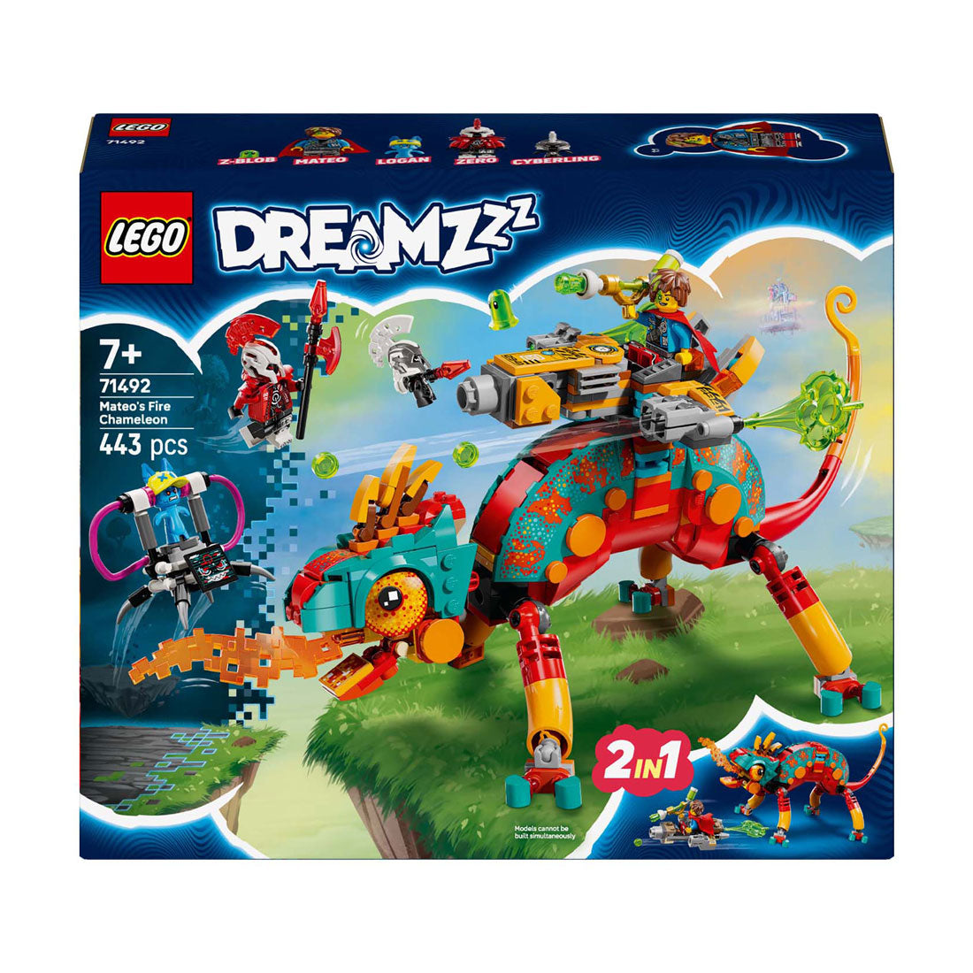 Lego dreamzzz mateo's vuurkameleon speelgoed - 71492