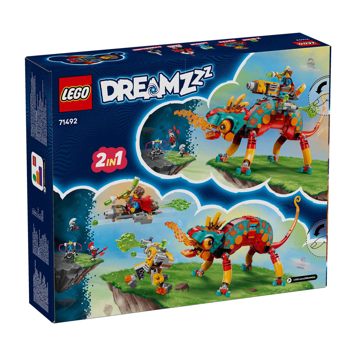 Lego dreamzzz 71492 mateo's vuurkameleon