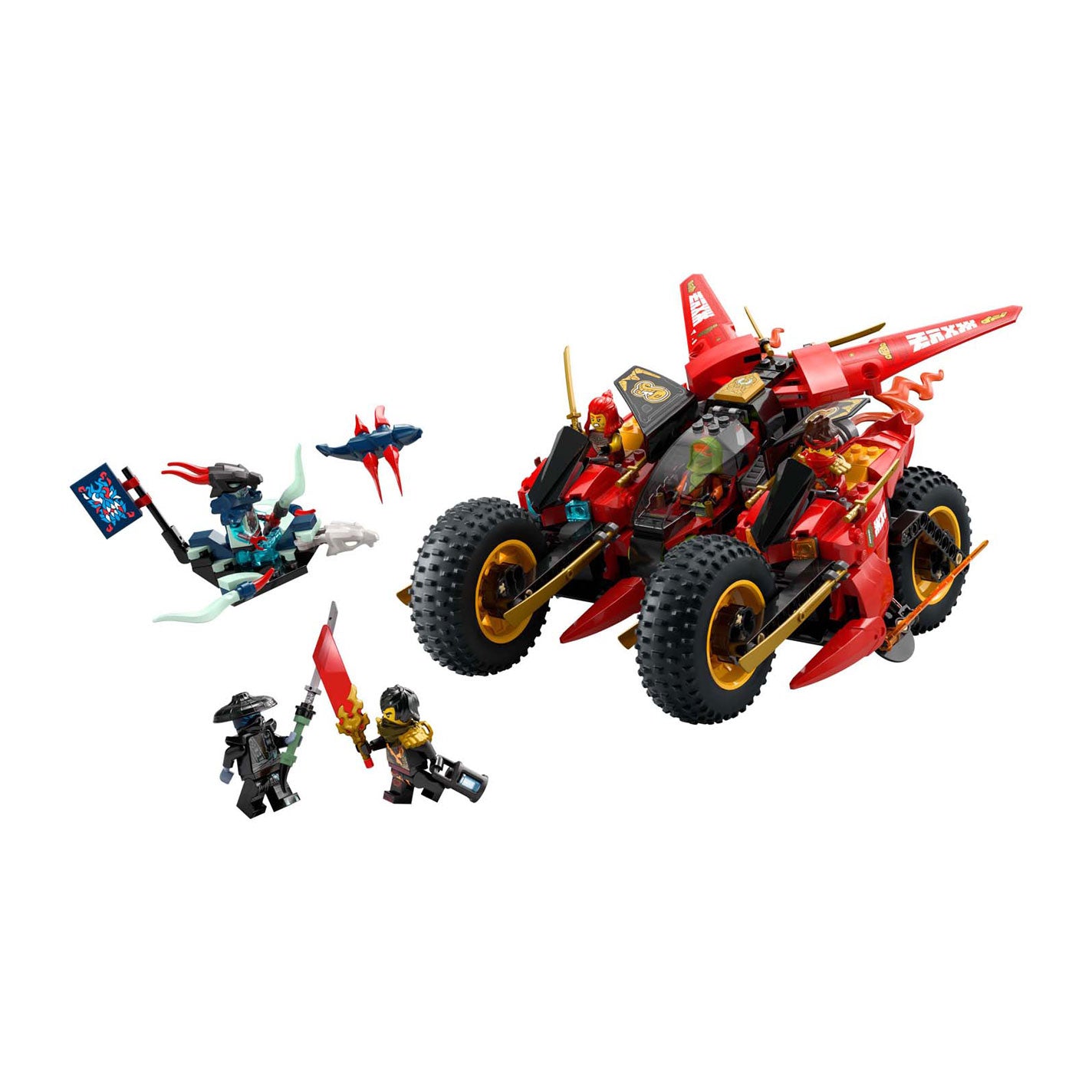 Lego ninjago 71844 ninja strijdvoertuig