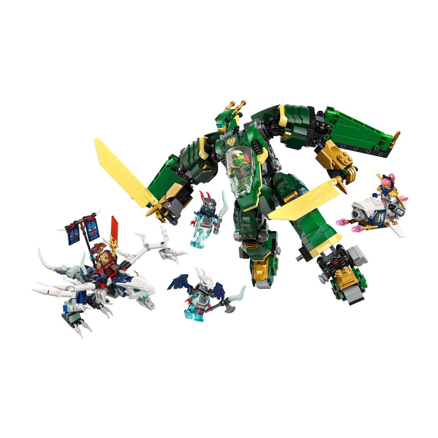 Lego 71845 Ninjago Lloyds vliegtuigmecha