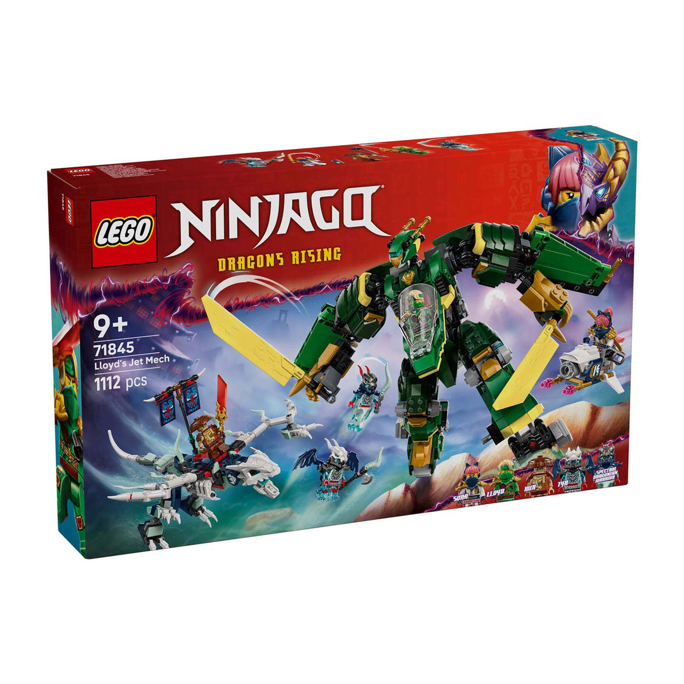 Lego ninjago 71845 lloyds vliegtuigmecha