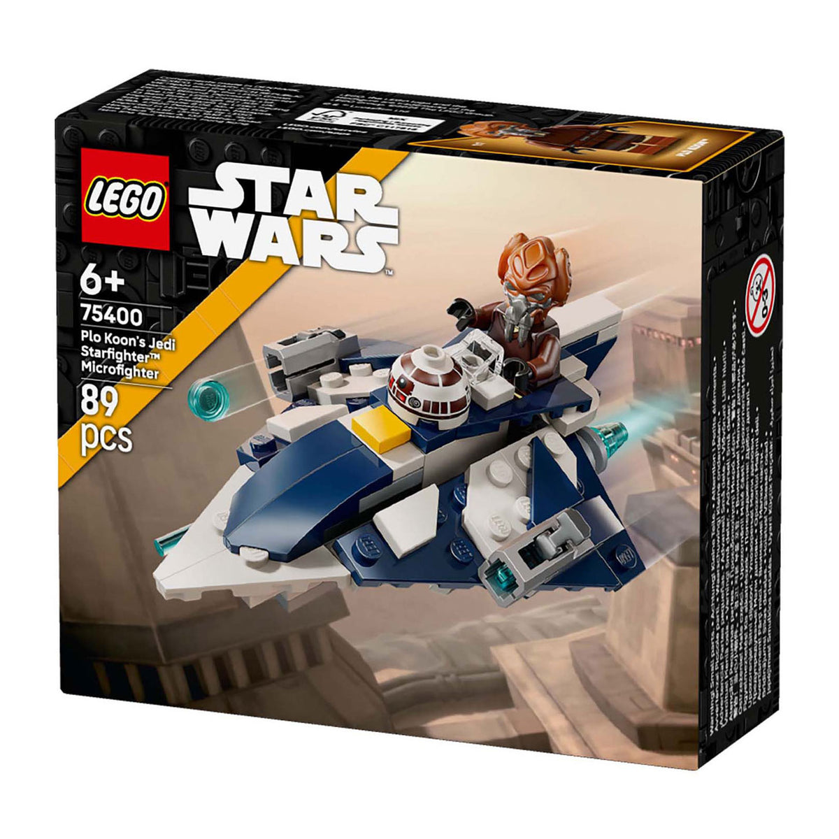 Lego star wars plo koons jedi starfighter microfighter