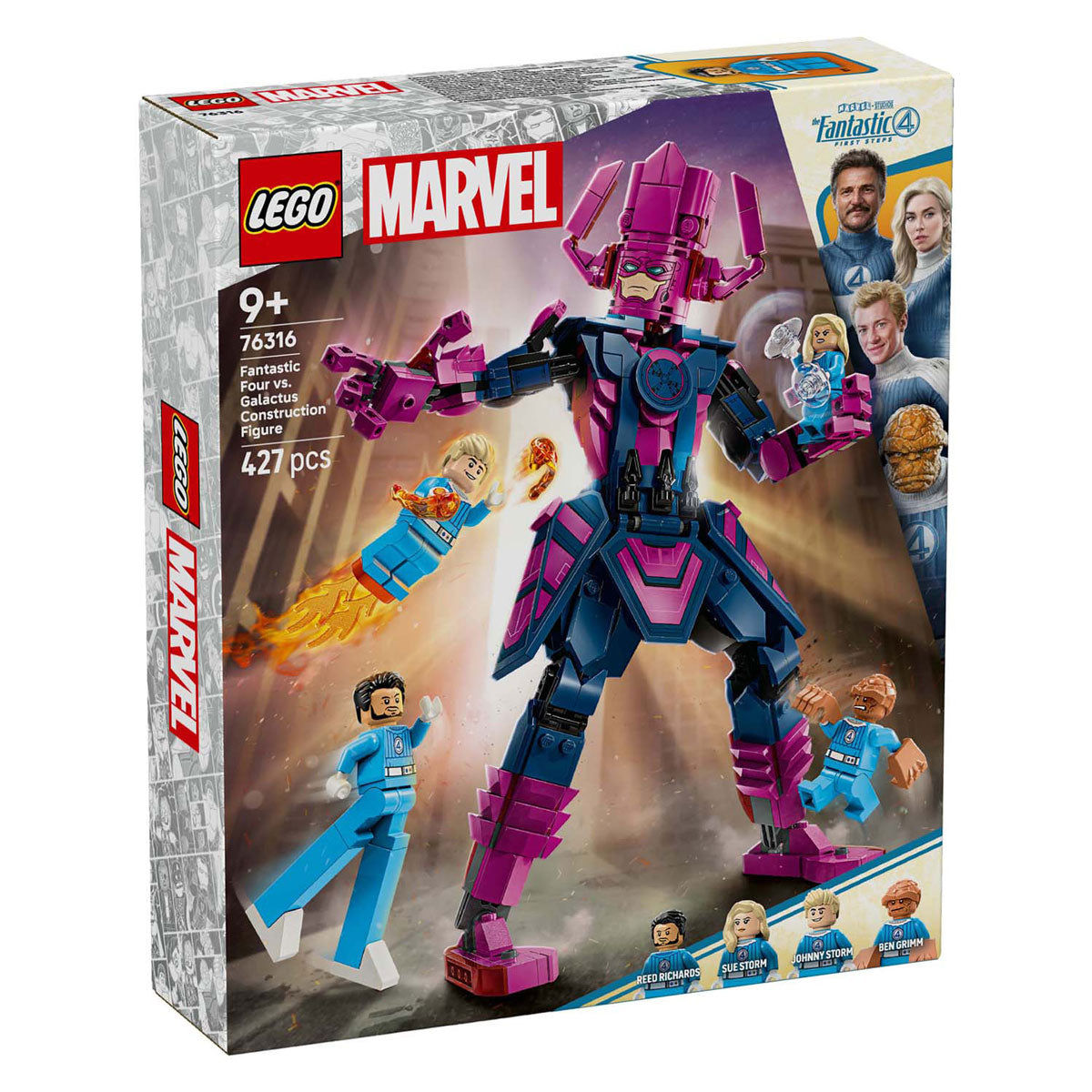 Lego super heroes marvel 76316 fantastic four vs. galactus bouwfiguur