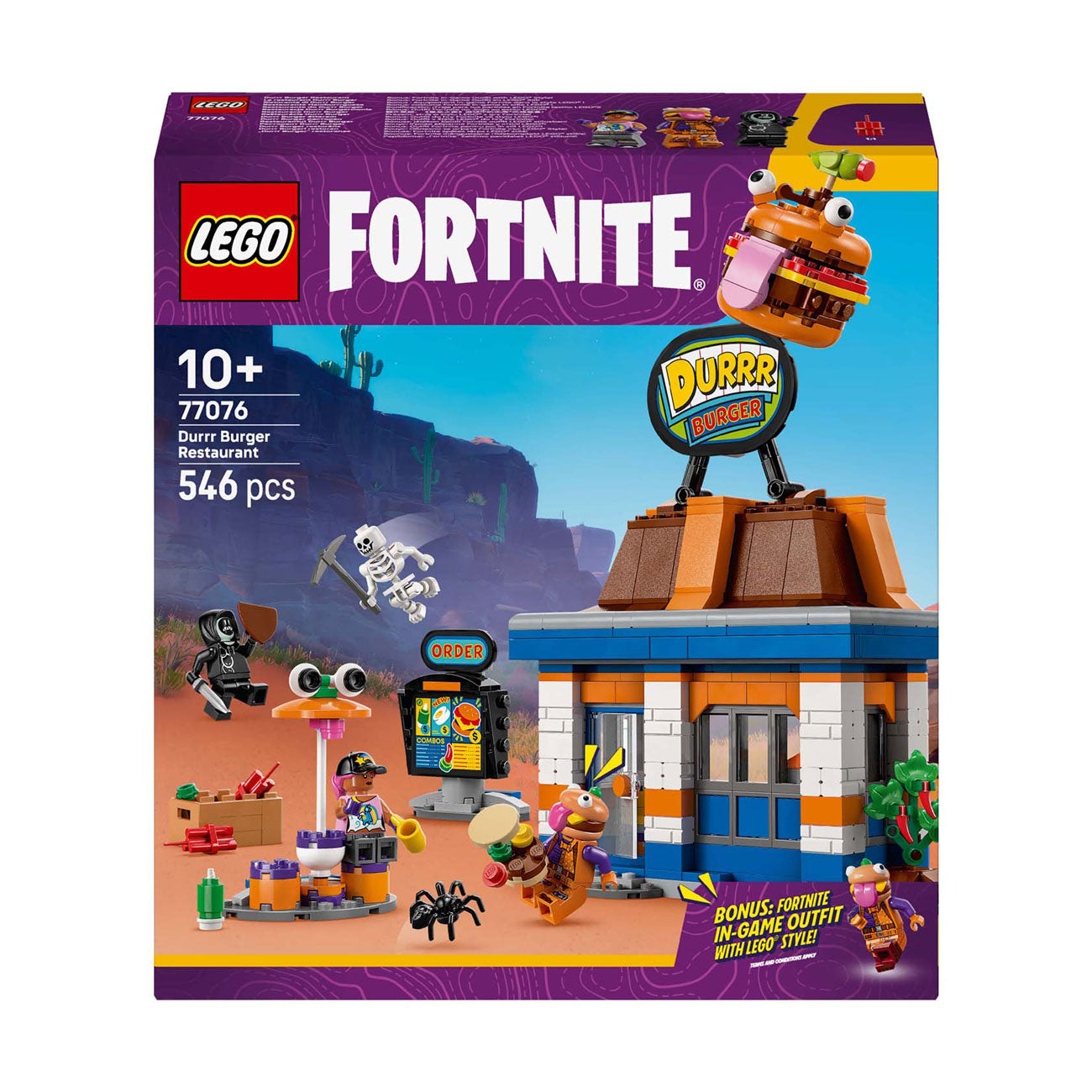 Lego 77076 Fortnite Durrr Burger Restaurant