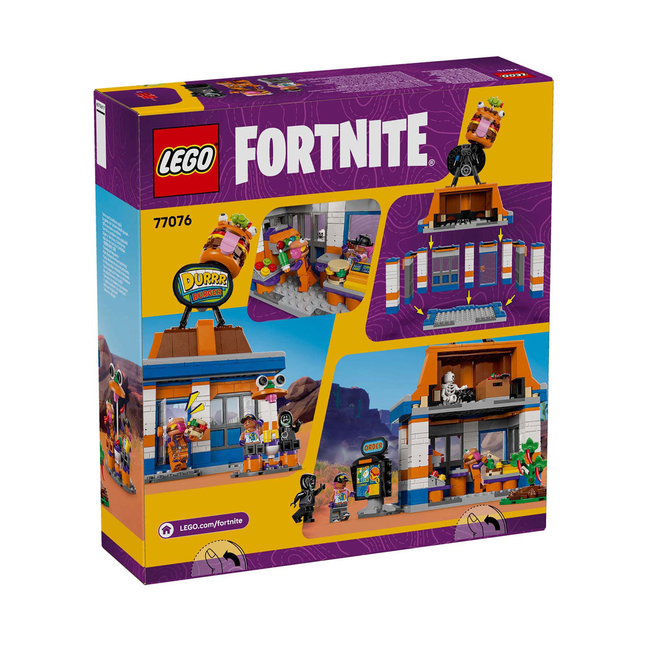 Lego fortnite 77076 durrr burger restaurant
