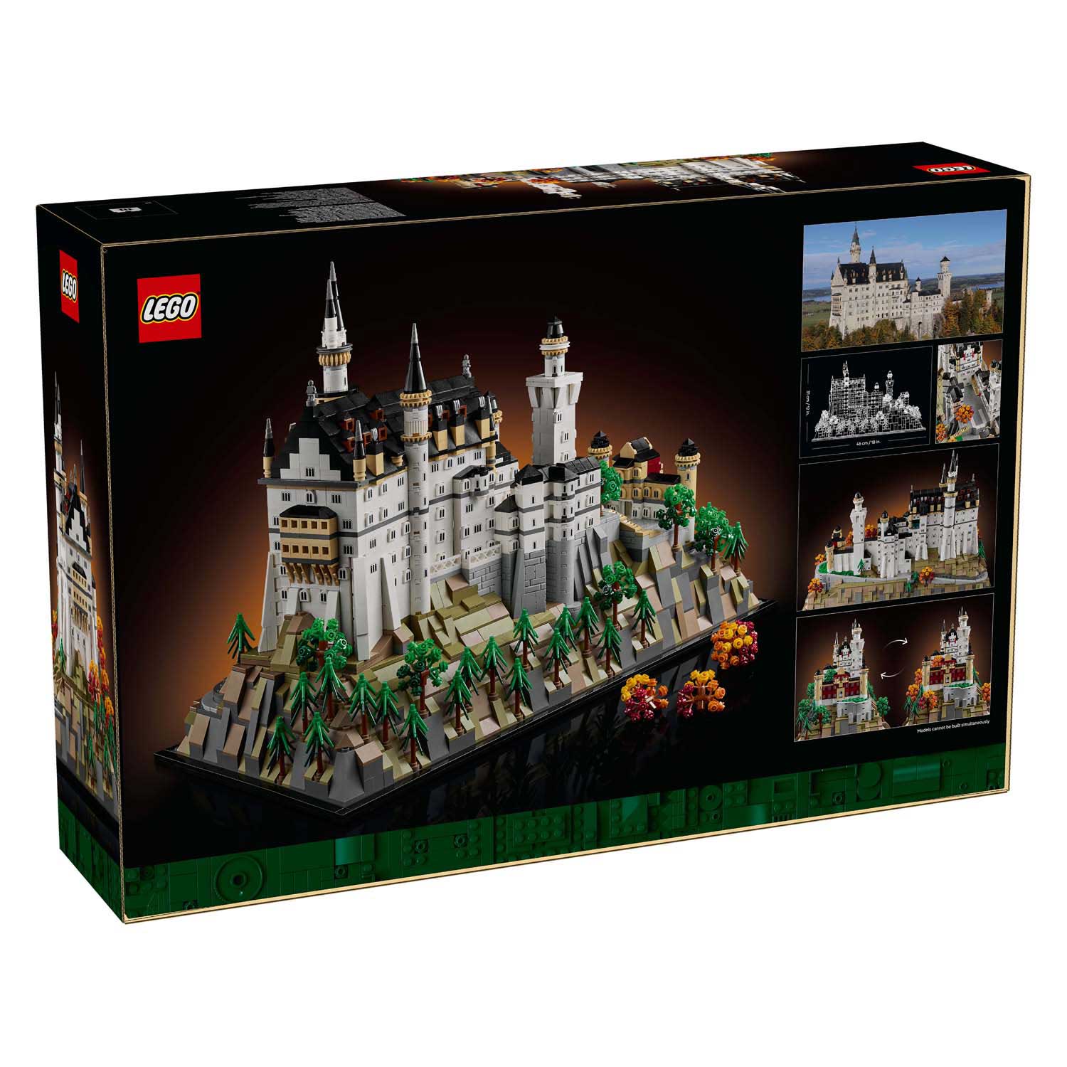 Lego architecture 21063 slot neuschwanstein verzamelset