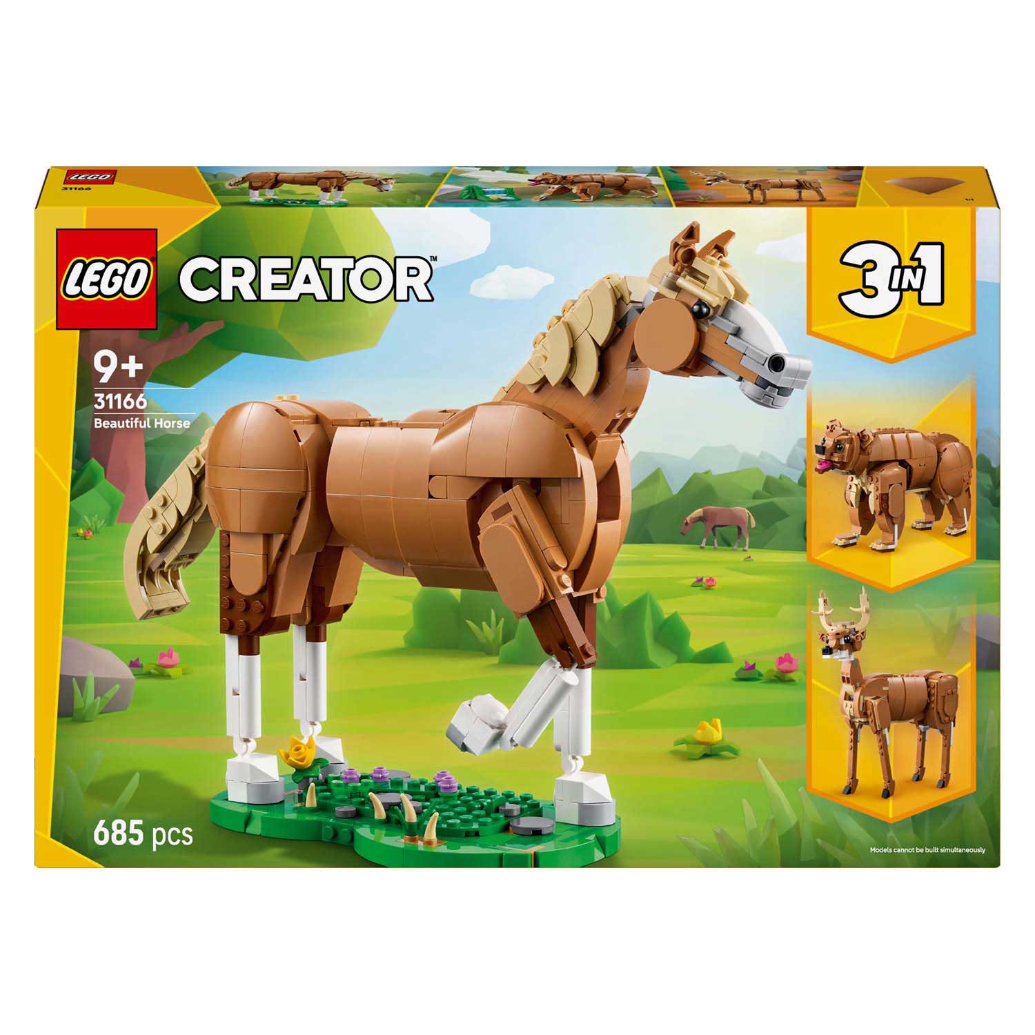 Lego creator 31166 prachtig paard