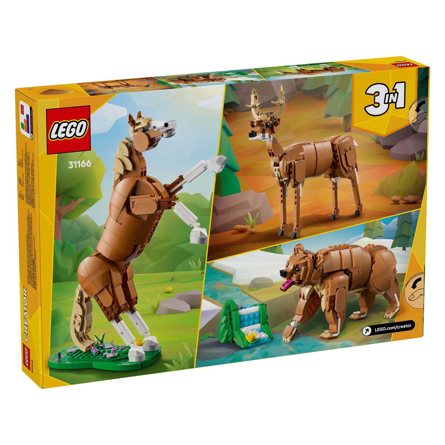 Lego creator 31166 prachtig paard
